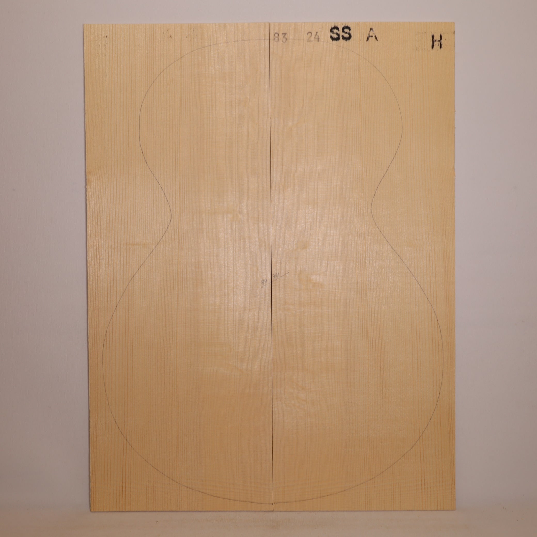 BUNDLE 5x Spruce Tops for Steel String Guitar A (no. 840)