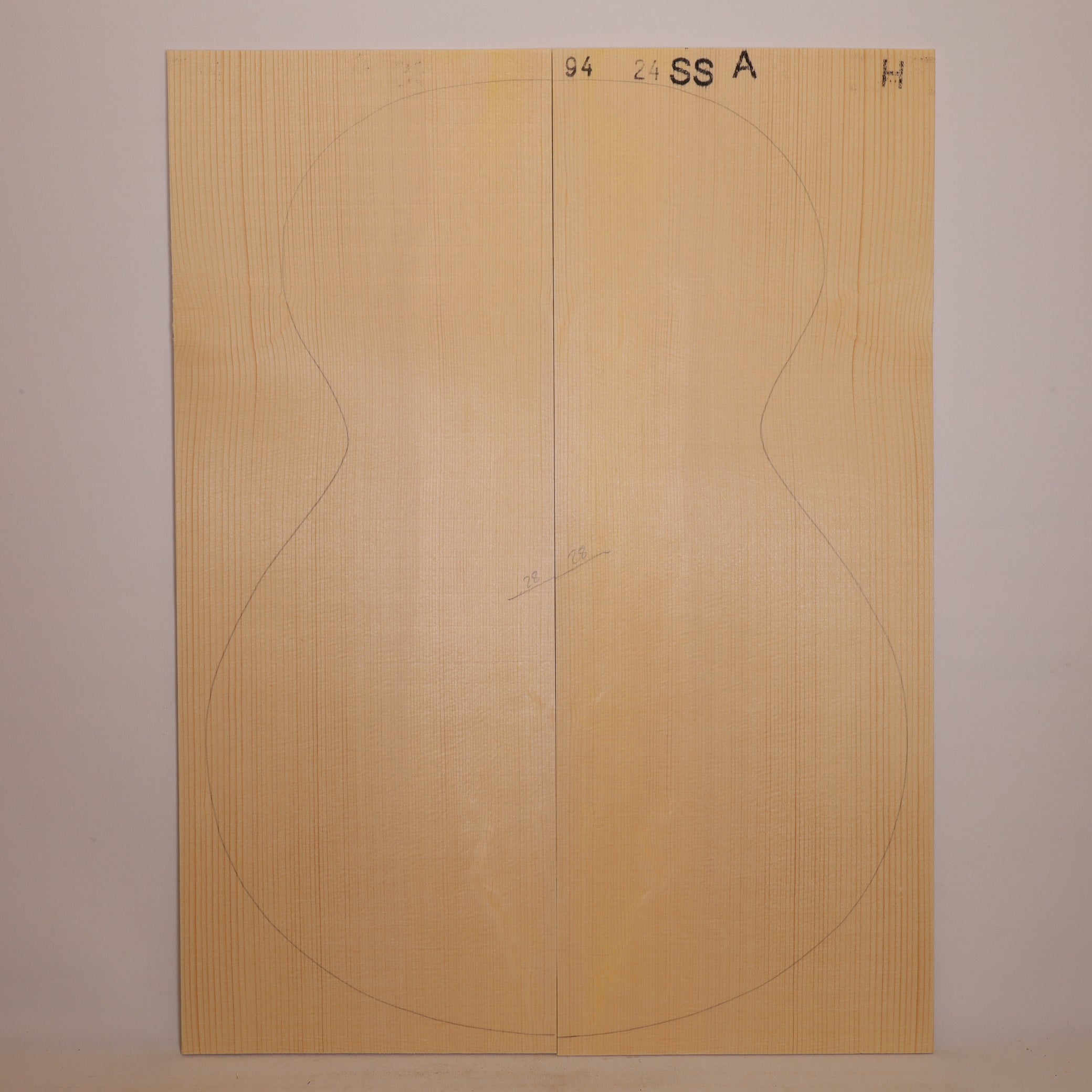 BUNDLE 5x Spruce Tops for Steel String Guitar A (no. 839)