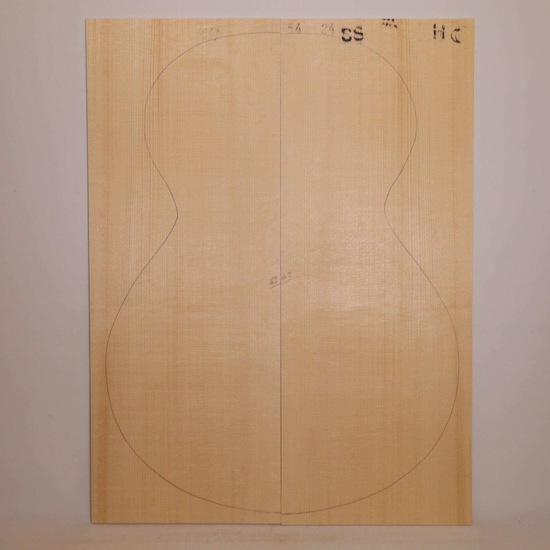 BUNDLE 5x Spruce Tops for Steel String Guitar A (no. 839)