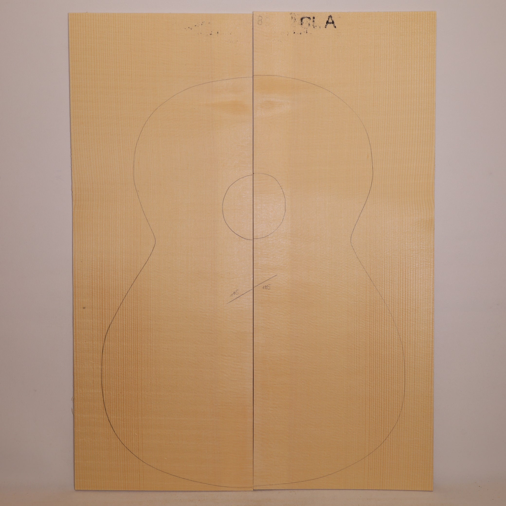 BUNDLE 5x Spruce Tops for Classical Guitar A (no. 845)