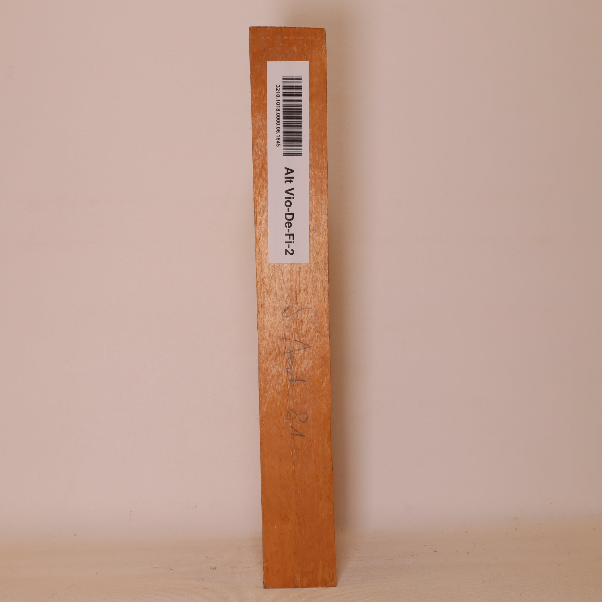 Gespaltene Fichtendecke für Violine von 1981 (Nr. 1845)