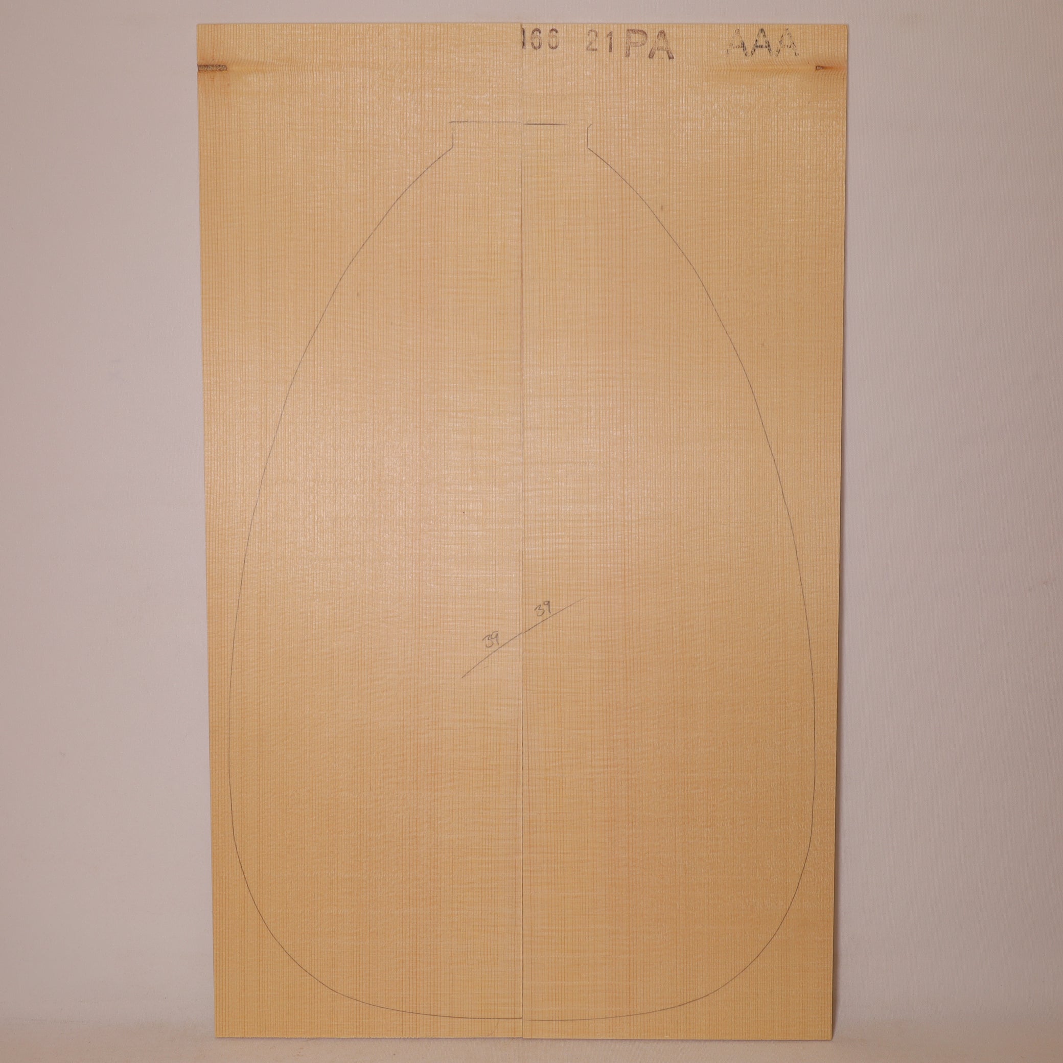 Spruce Top for Lute AAA (no. 696)