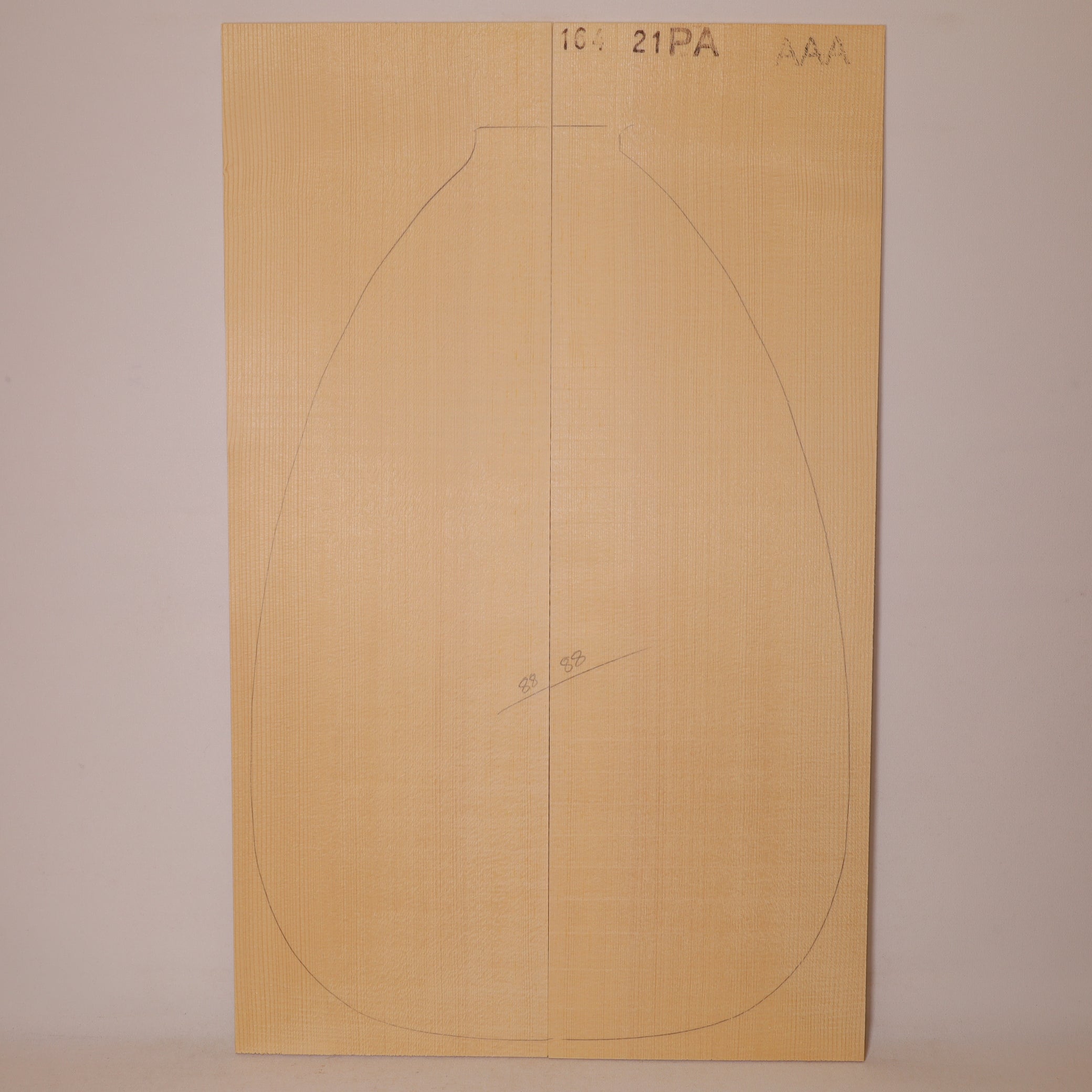 Spruce Top for Lute AAA (no. 698)