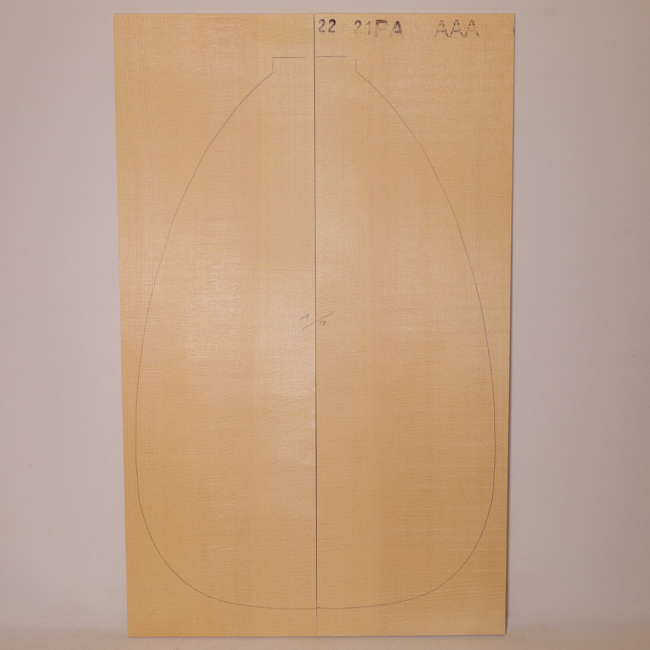 Spruce Top for Lute AAA (no. 691)