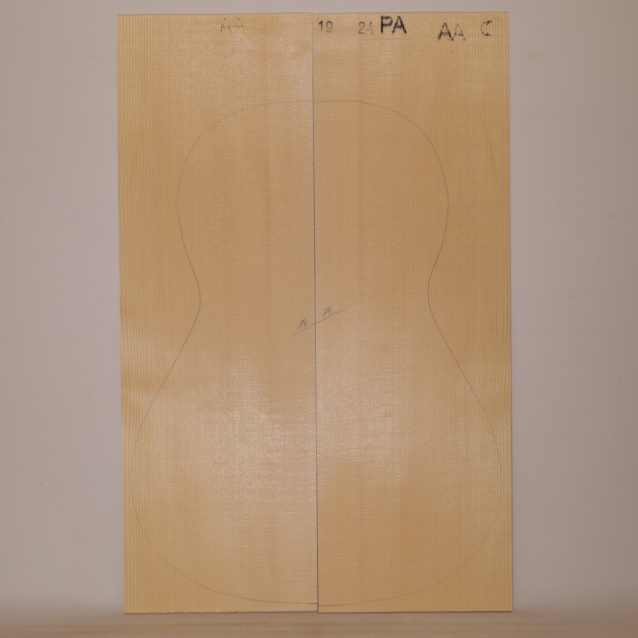 Spruce Top for Parlor Guitar AA (no. 749)