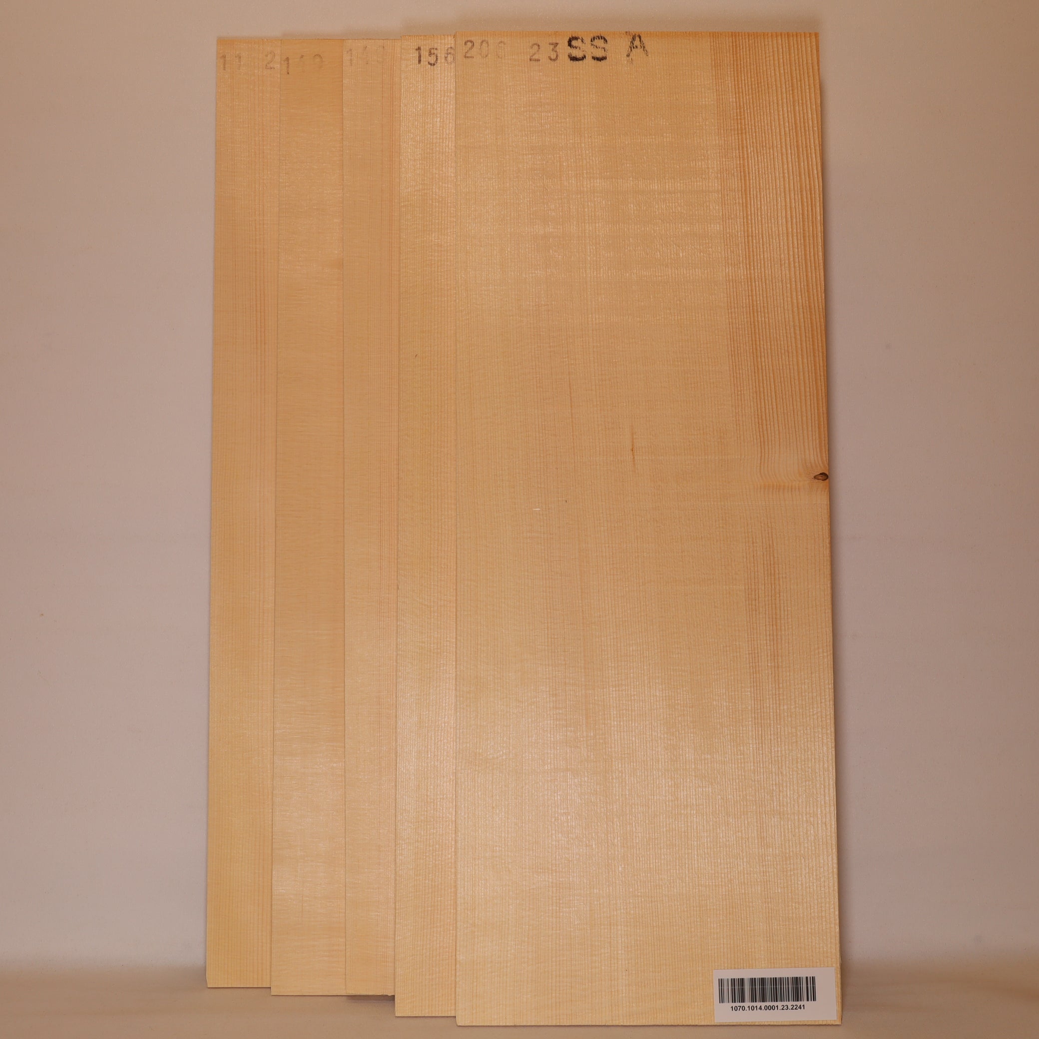 BUNDLE 5x Spruce Tops for Steel String Guitar A (no. 2241)