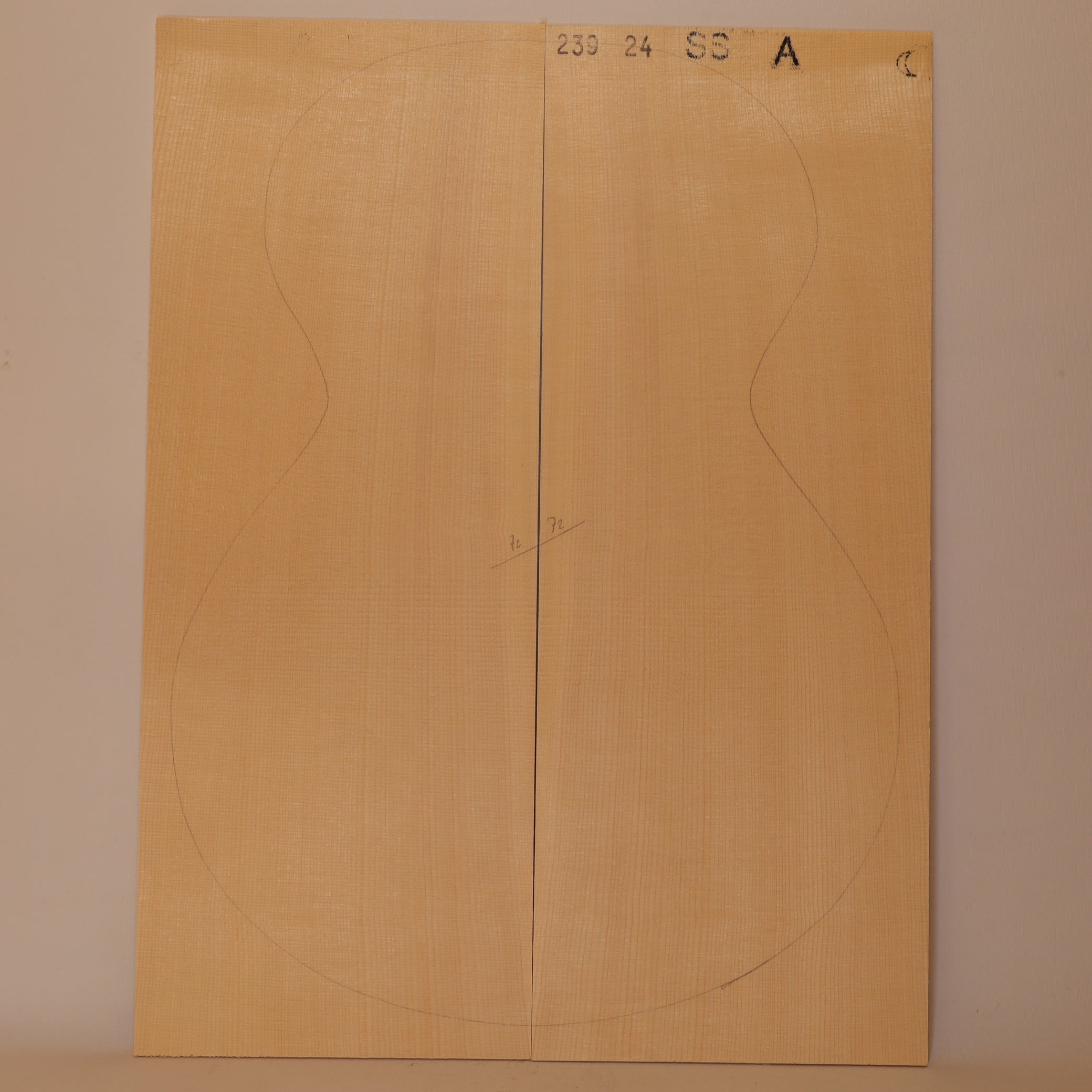 Spruce Top for Steel String Guitar A (no. 1873)