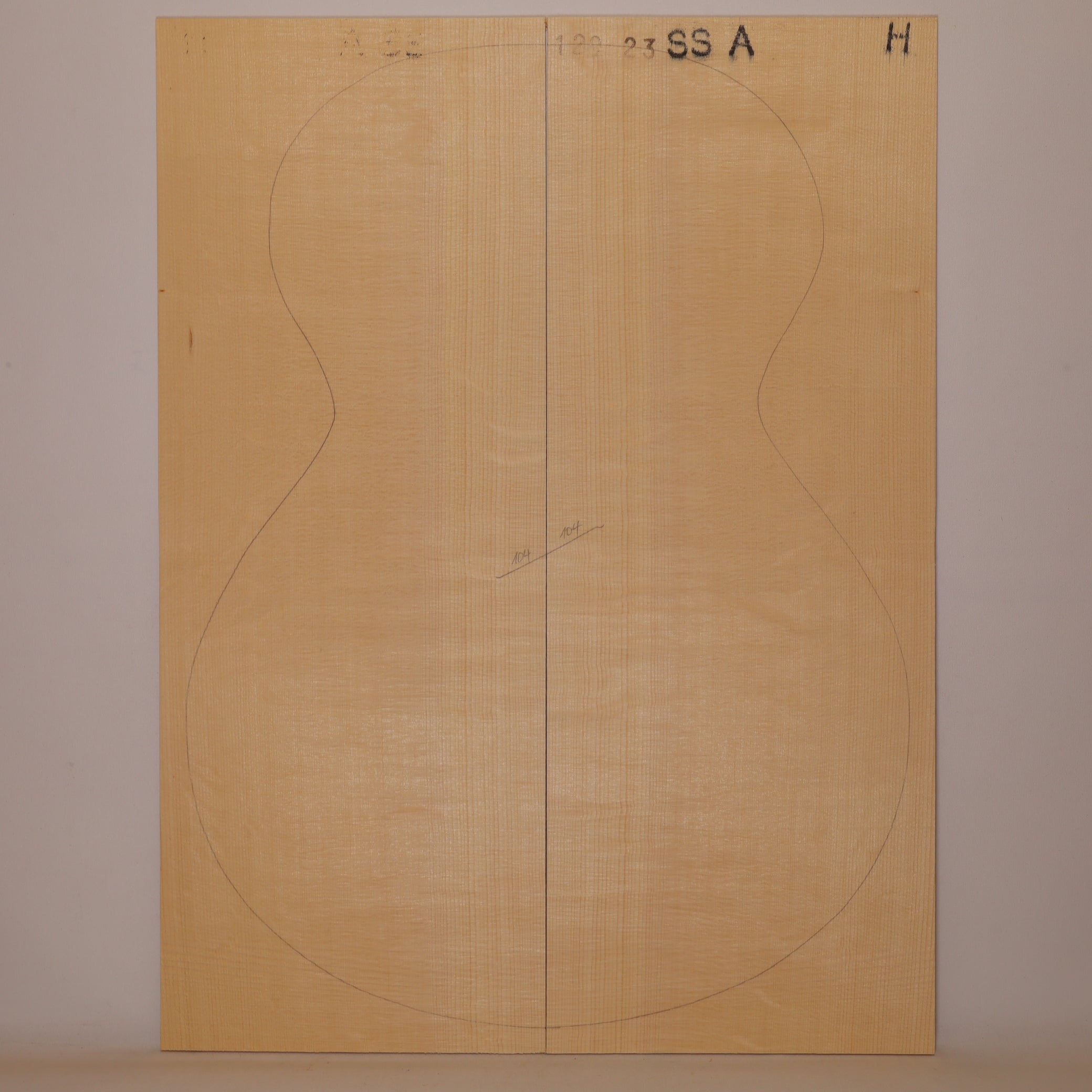 Spruce Top for Steel String Guitar A (no. 462)