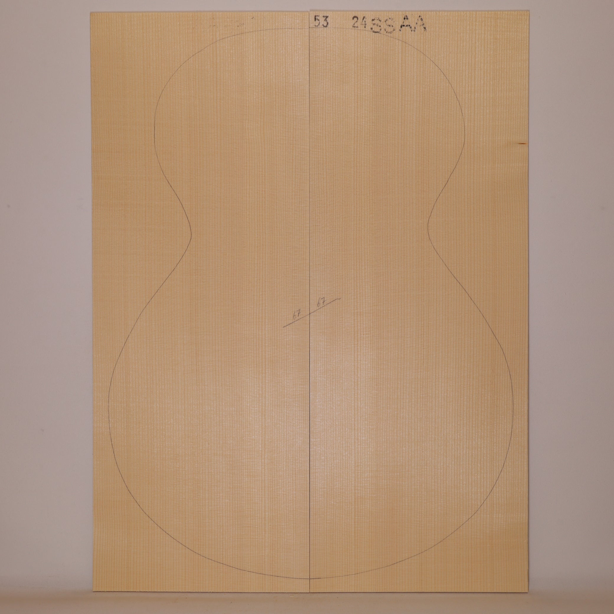 Spruce Top for Steel String Guitar AA (no. 453)