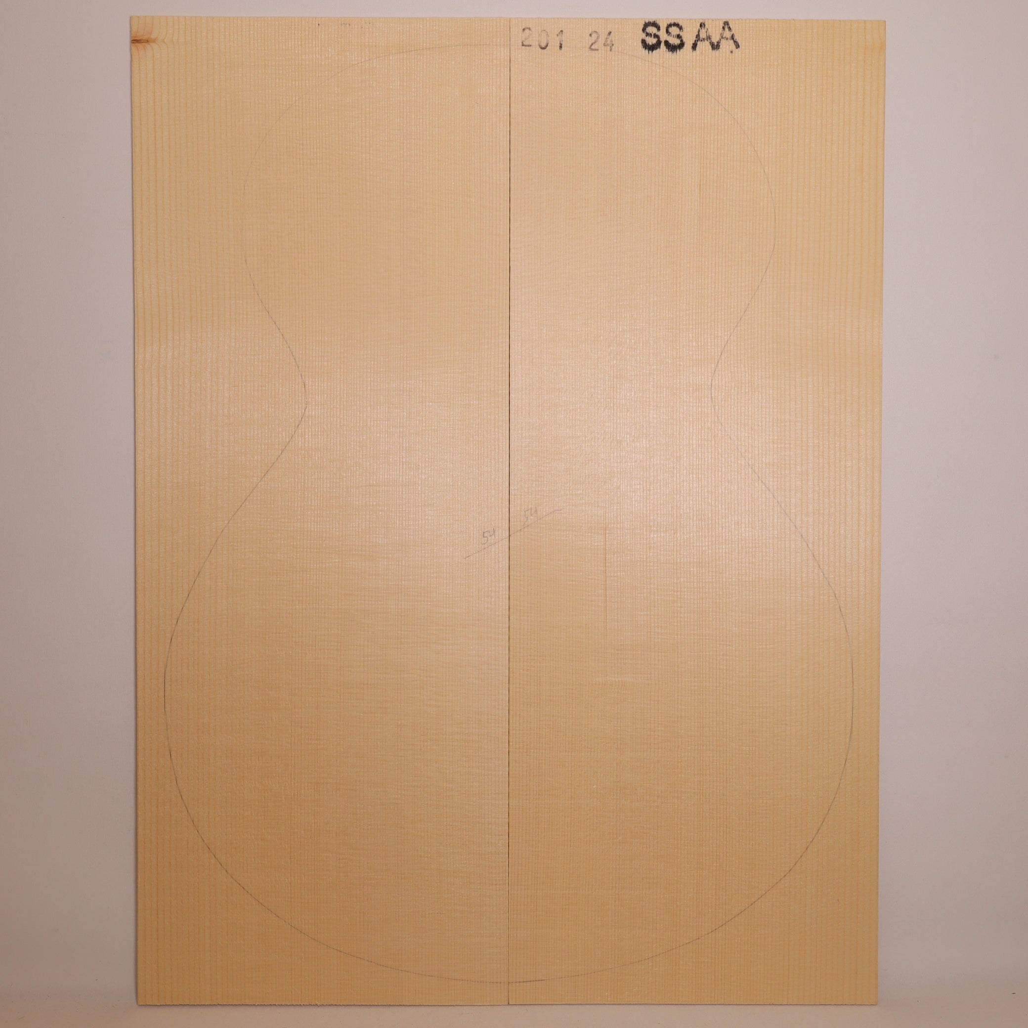 Spruce Top for Steel String Guitar AA (no. 1661)