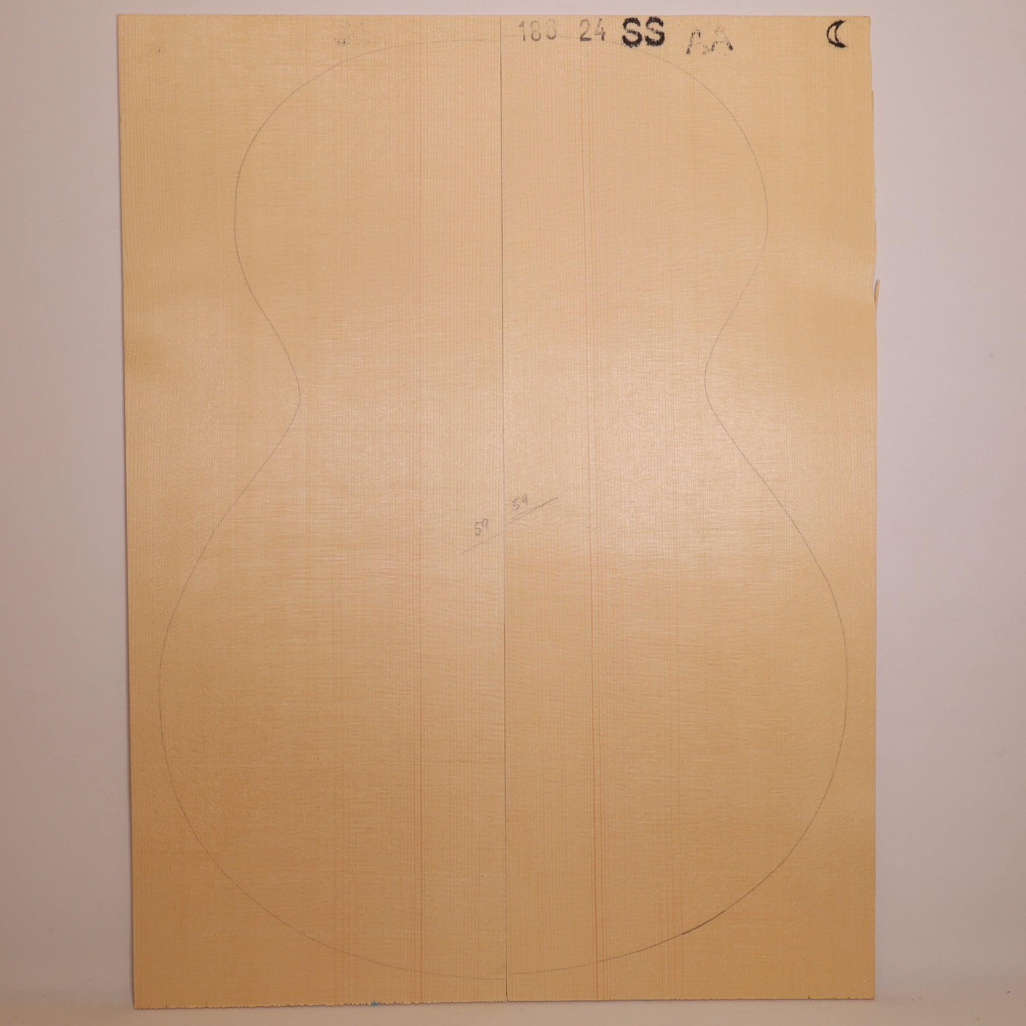 Spruce Top for Steel String Guitar AA (no. 1644)