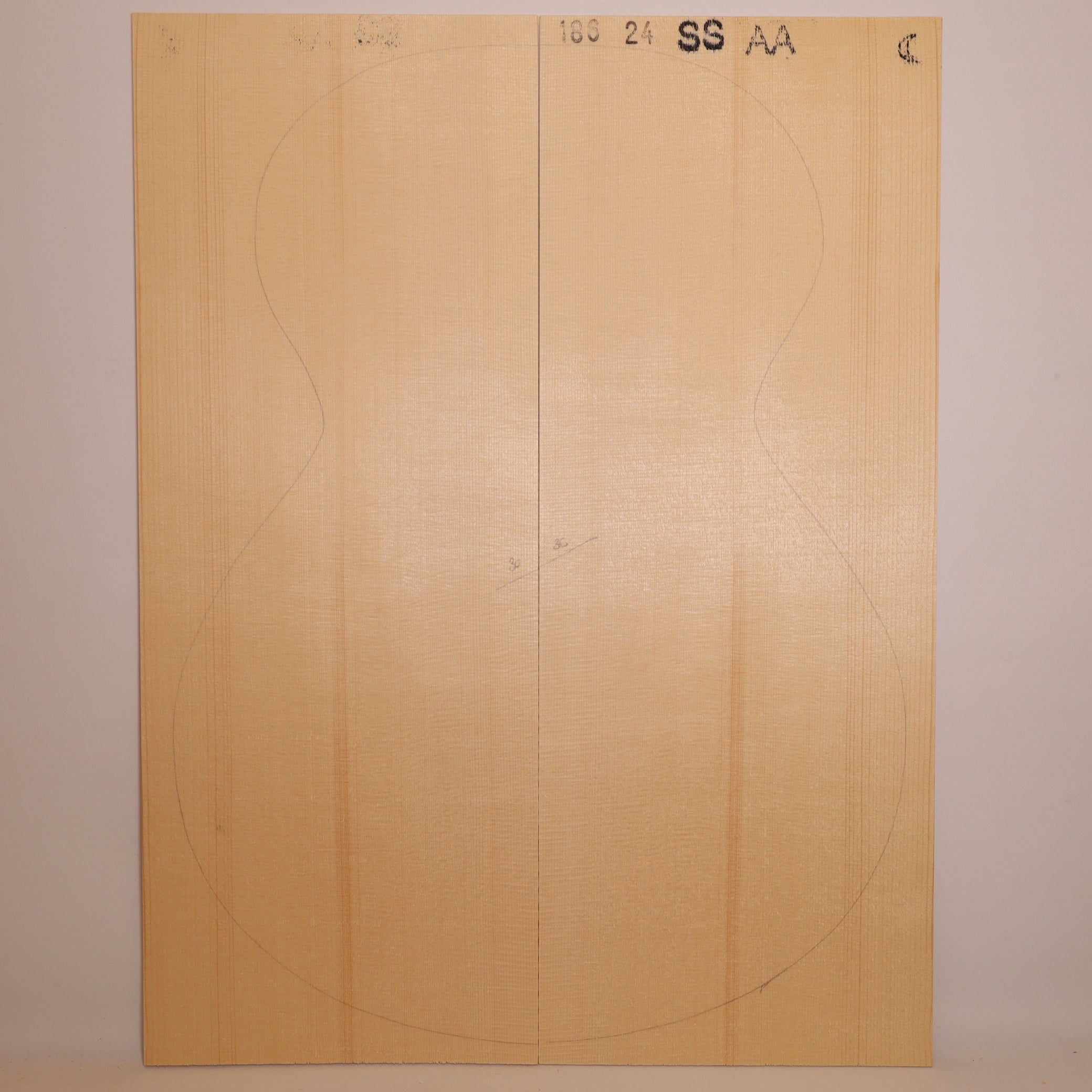 Spruce Top for Steel String Guitar AA (no. 1646)