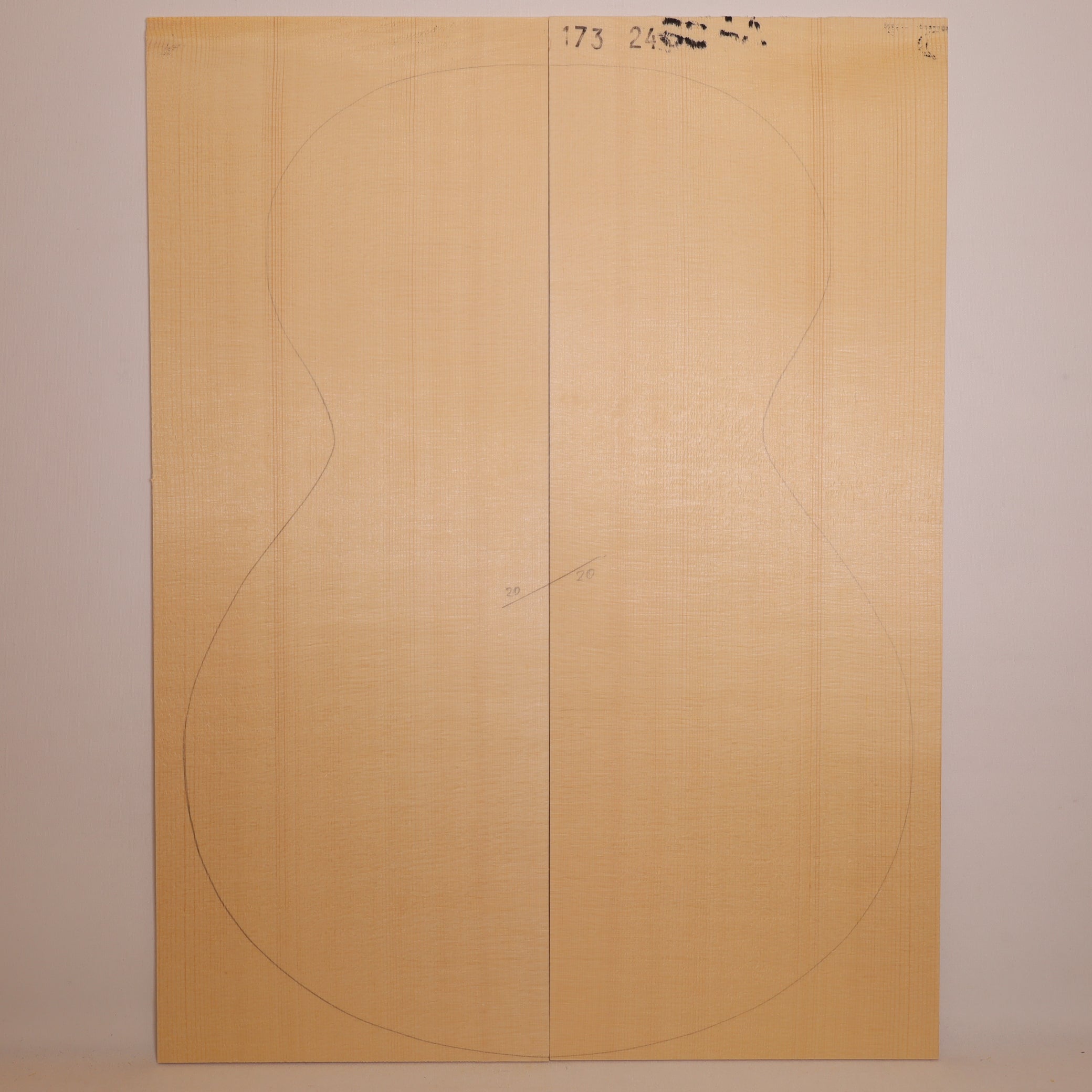 Spruce Top for Steel String Guitar AA (no. 1650)