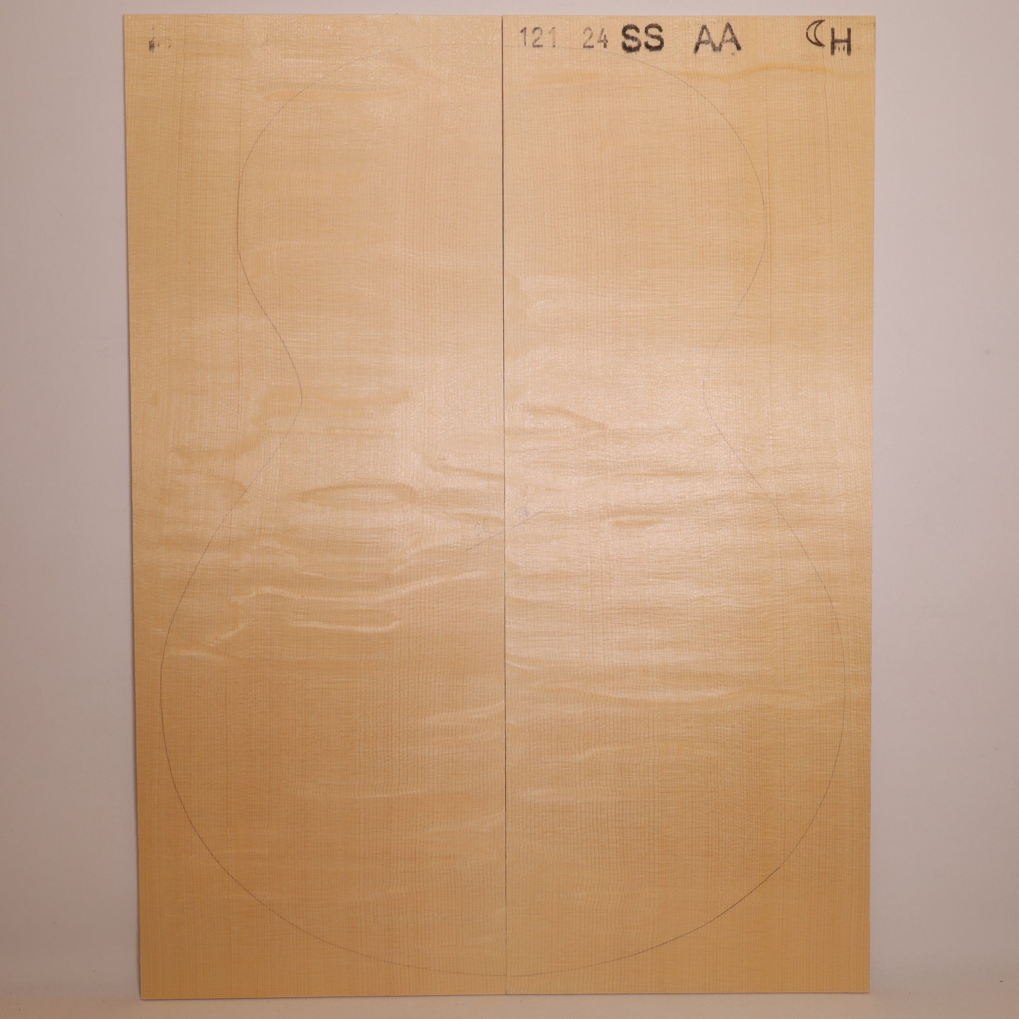 Spruce Top for Steel String Guitar AA (no. 1626)