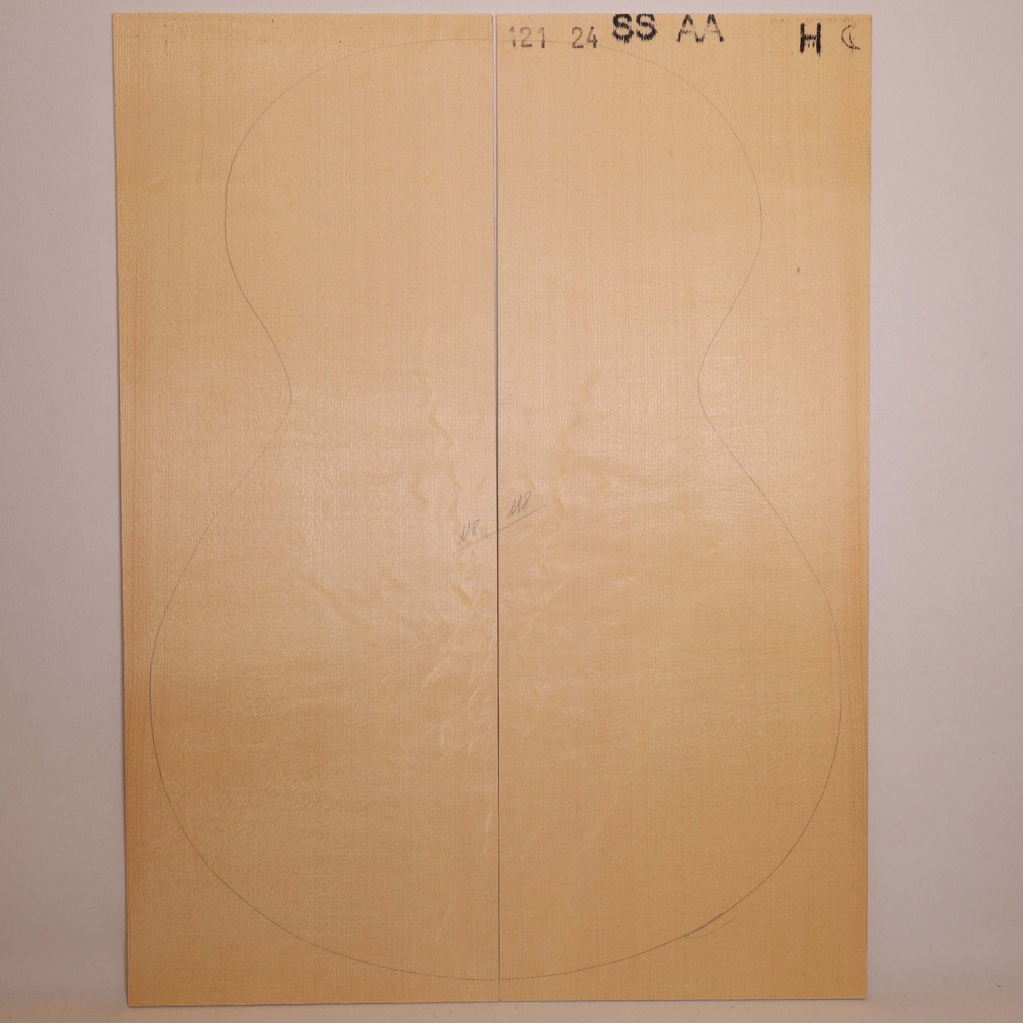 Spruce Top for Steel String Guitar AA (no. 1630)