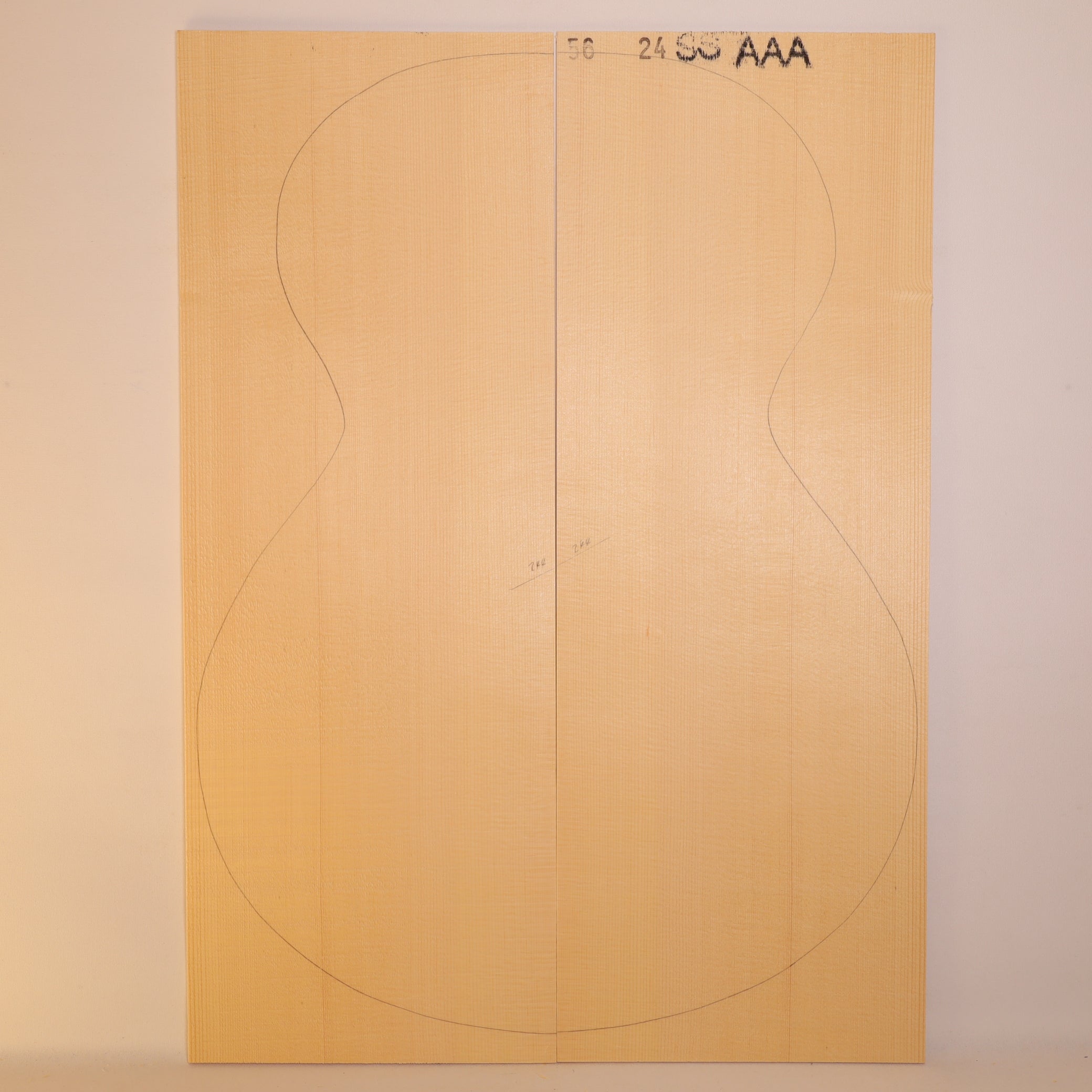 Spruce Top for Steel String Guitar AAA (no. 1698)