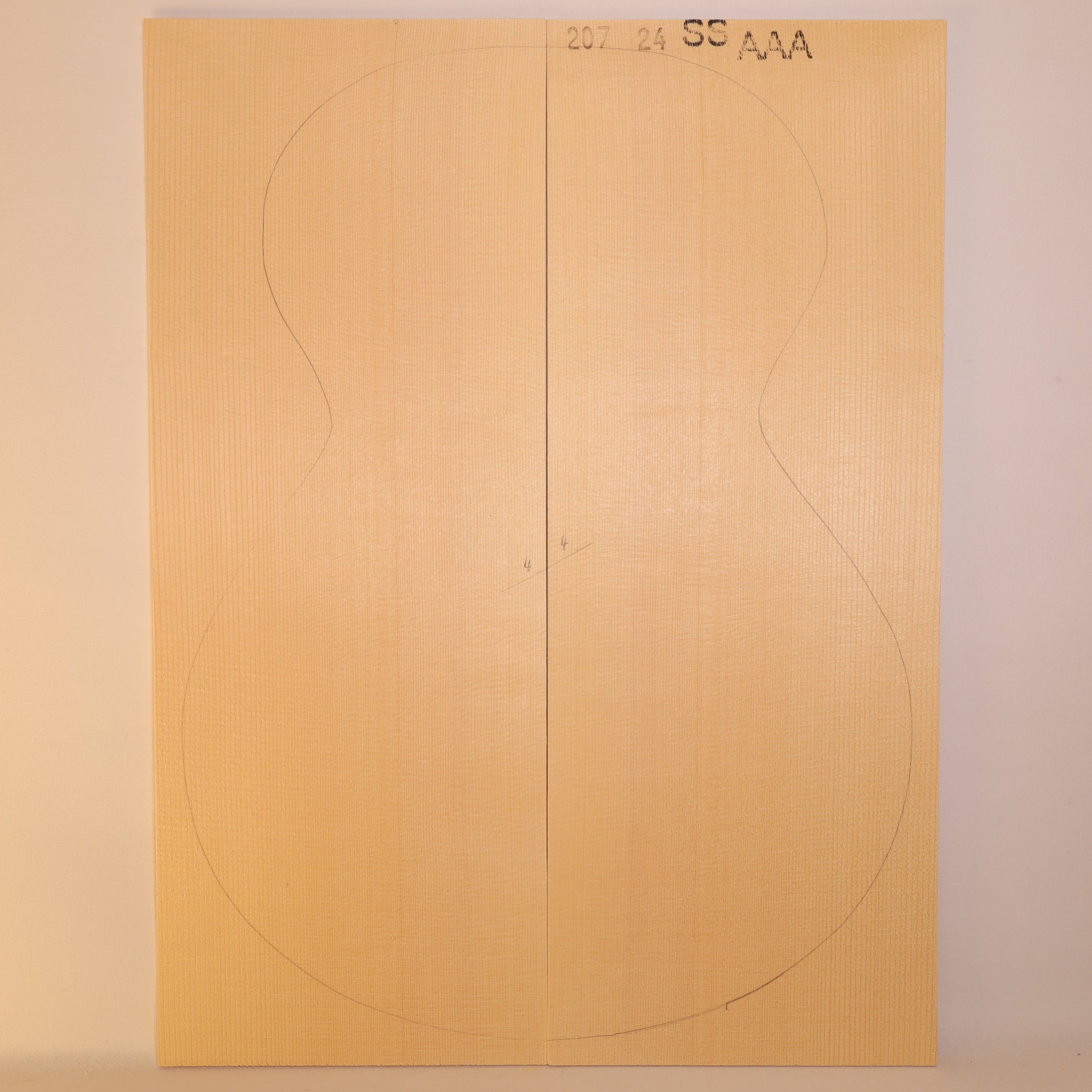 Spruce Top for Steel String Guitar AAA (no. 1689)