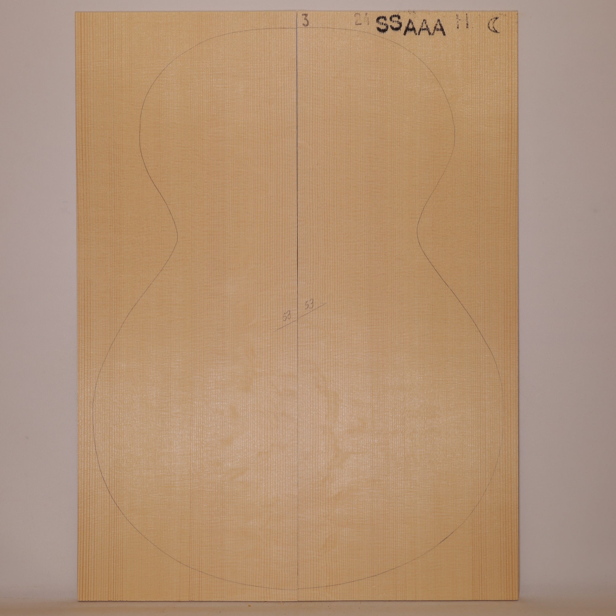 Spruce Top for Steel String Guitar AAA (no. 441)