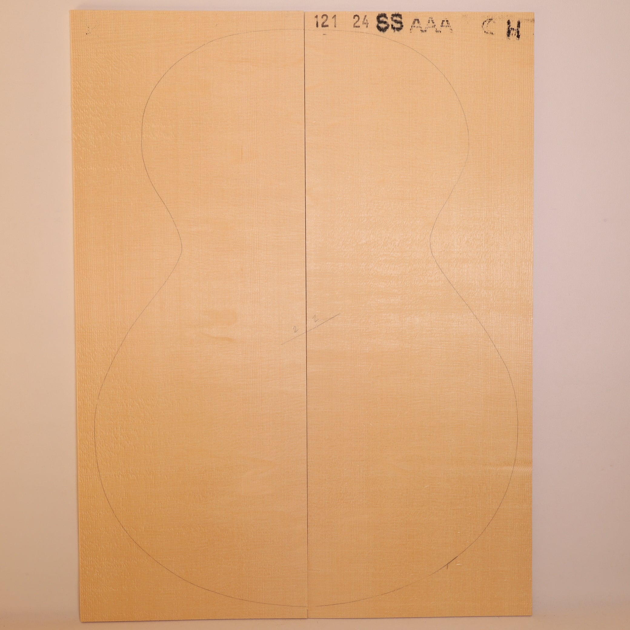 Spruce Top for Steel String Guitar AAA (no. 1673)