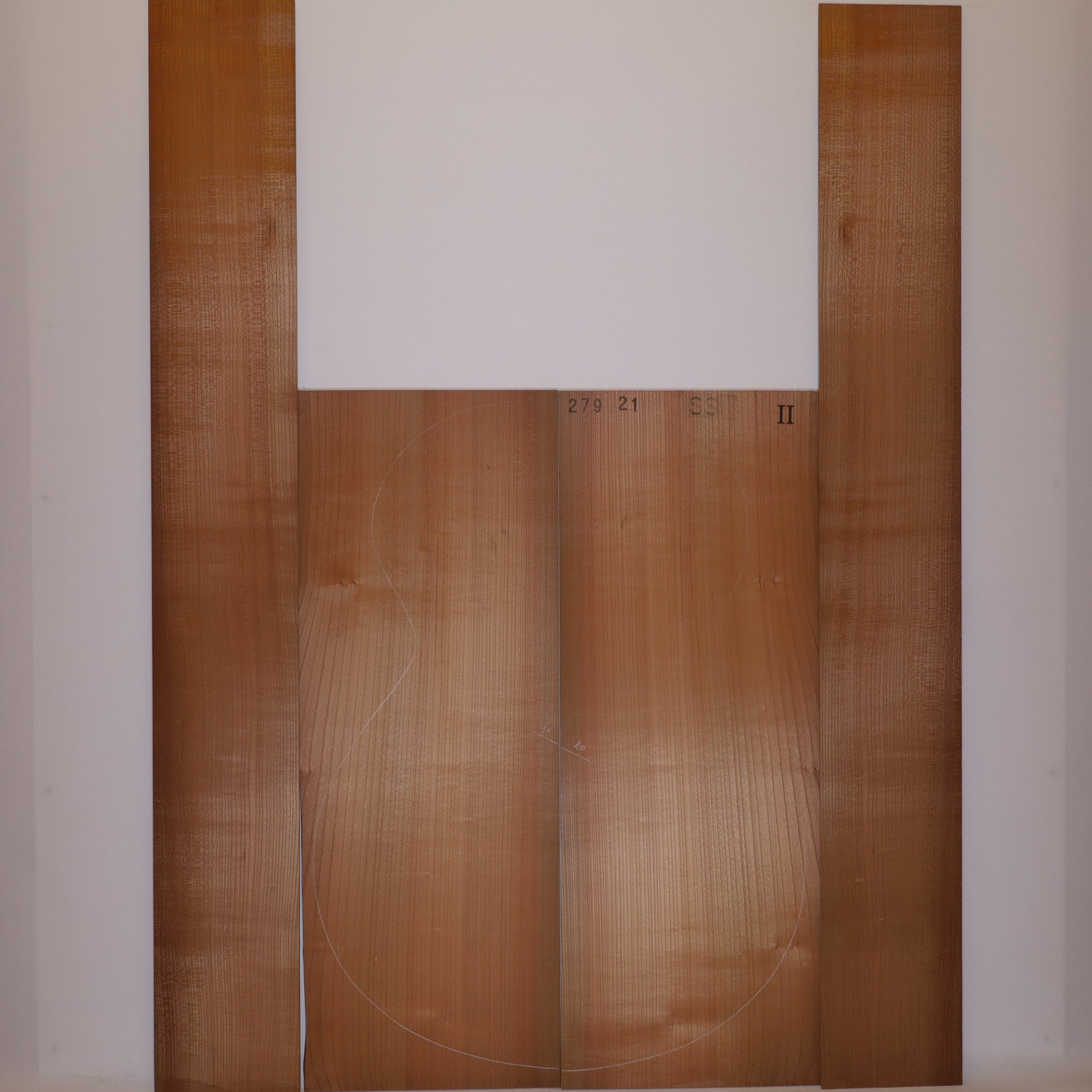 Thermo Cherry tree Set (Back/Sides) for Steel String Guitar II (no. 526)
