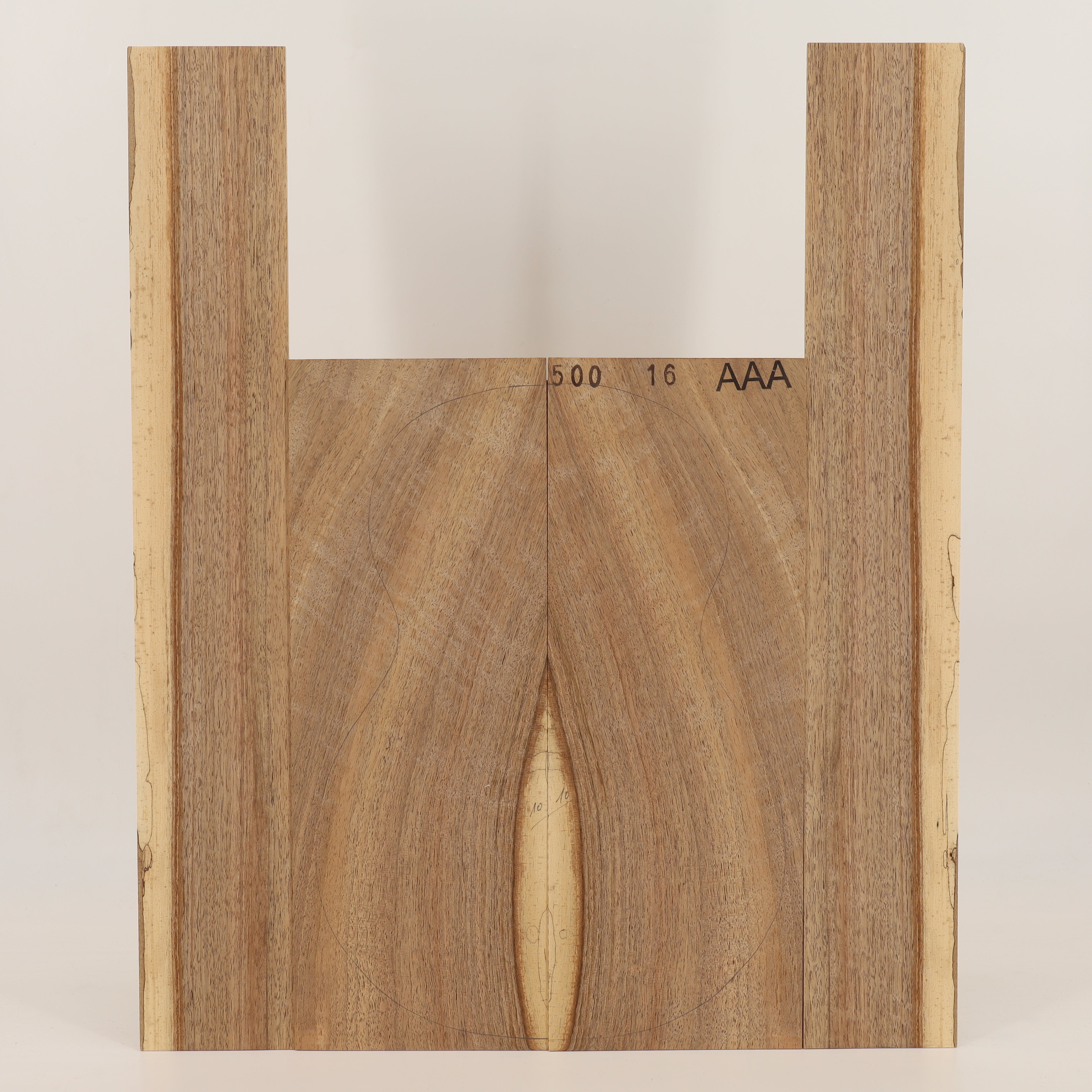 Walnut Set (Back/Sides) for Ukulele AAA (no. 2645)