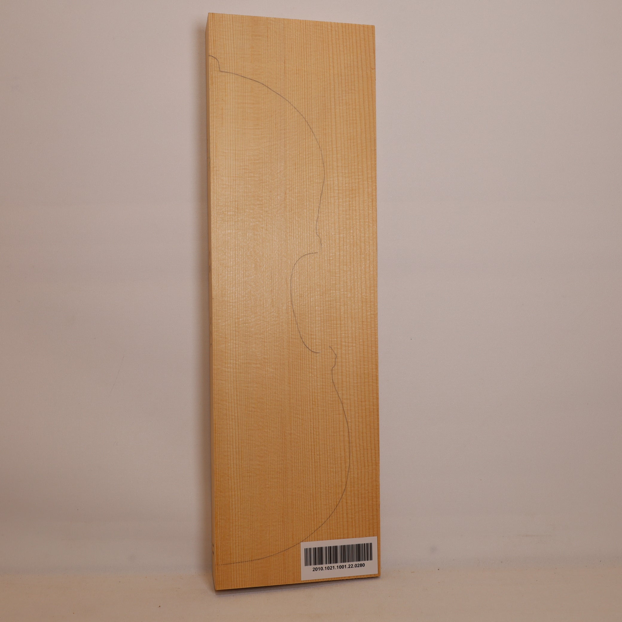 Thermo Spruce Top for Violin II (no. 280)