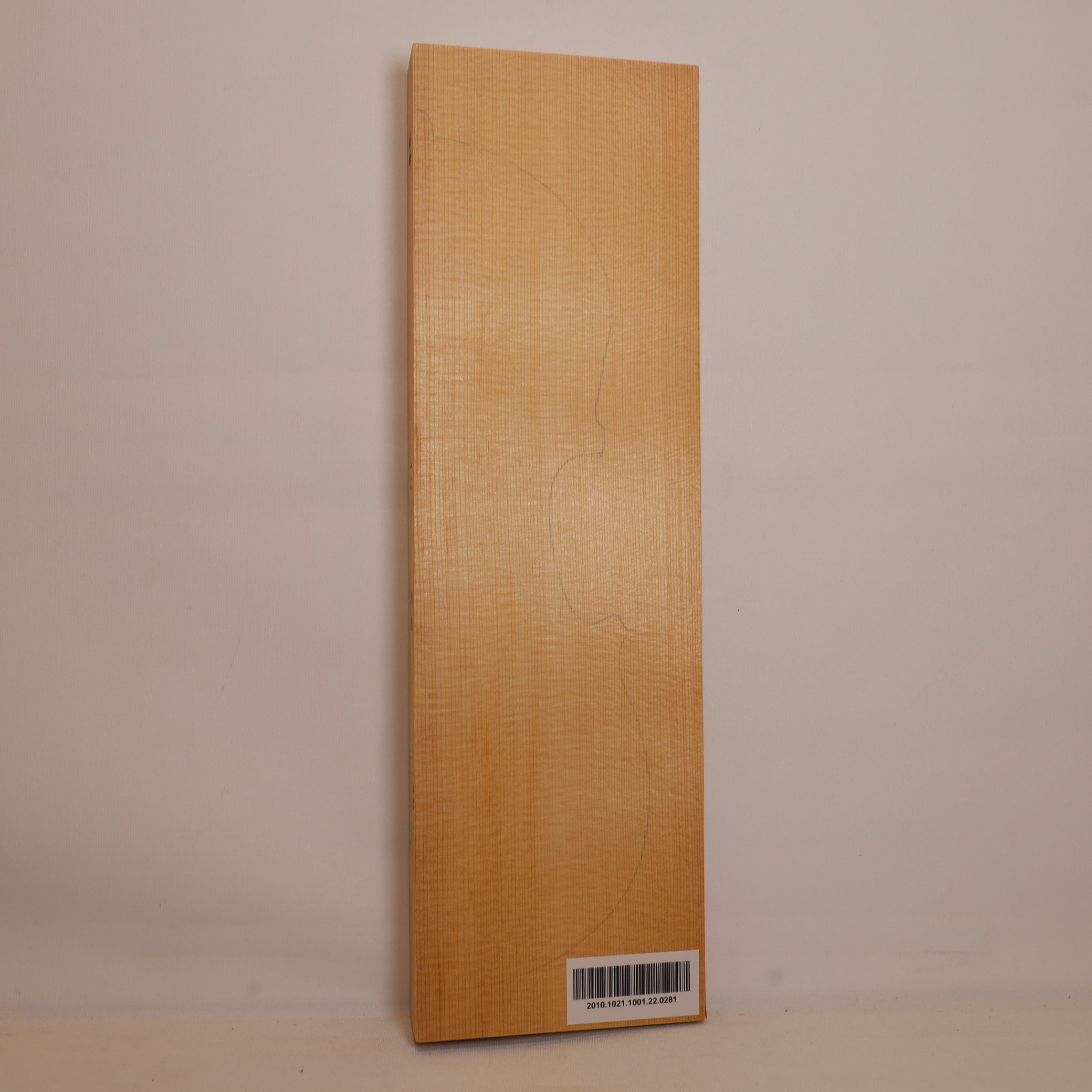 Thermo Spruce Top for Violin II (no. 281)