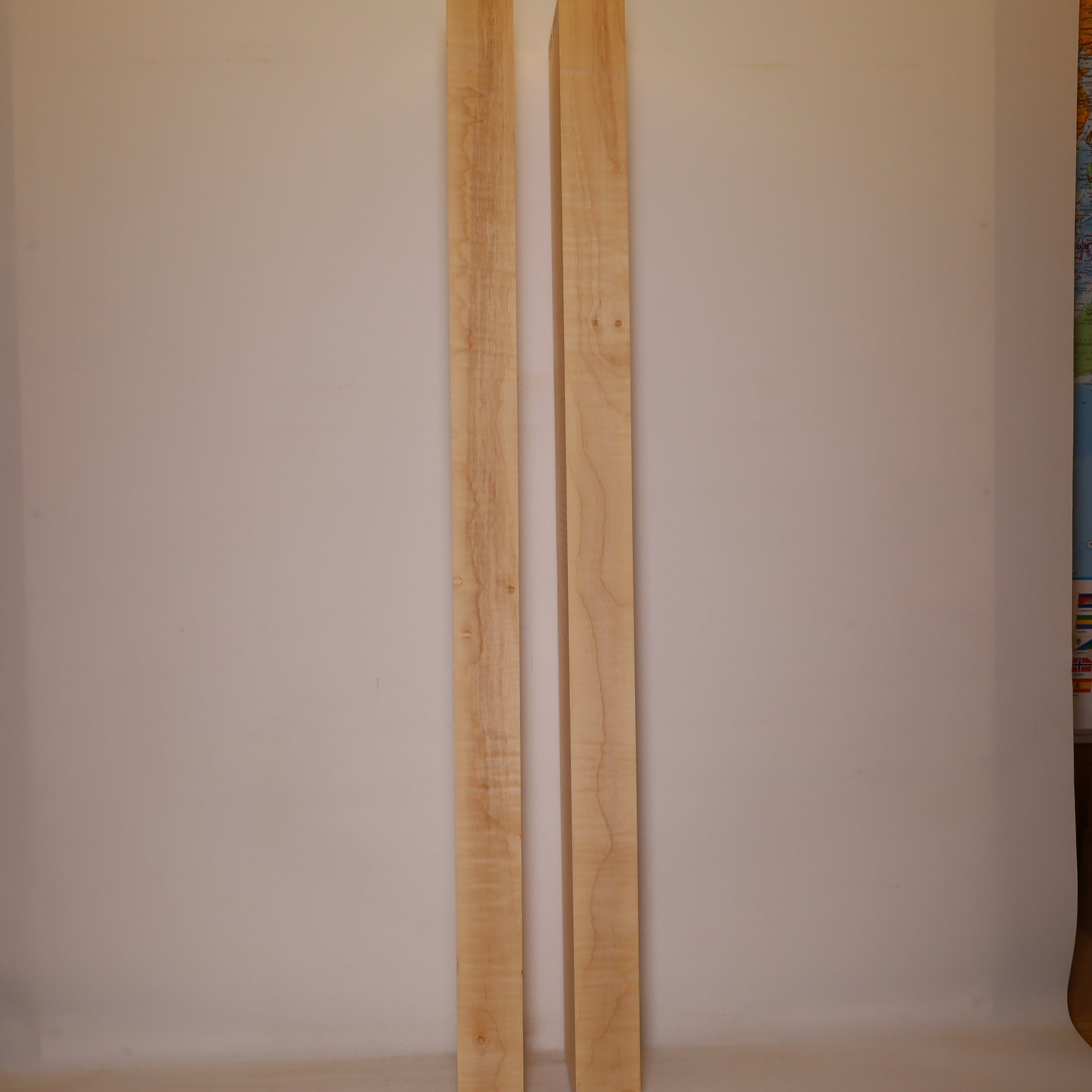 Pack of 2 Maple Necks 900x100x50 mm AA - with buds (no. 1002)