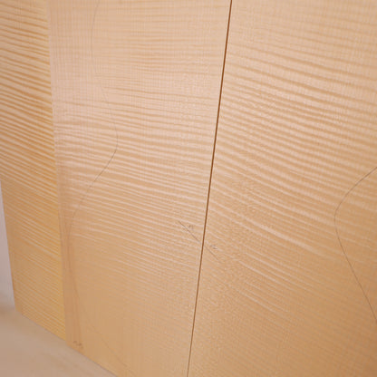 Maple Set (Back/Sides) for Steel String Guitar AAA (no. 1313)
