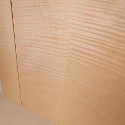 Ahorn Set (Boden/Zargen) für Steelstring Gitarre AAA (Nr. 1315)