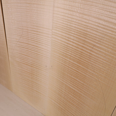 Ahorn Set (Boden/Zargen) für Steelstring Gitarre AAA (Nr. 1318)