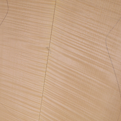 Ahorn Set (Boden/Zargen) für klassische Gitarre AAA (Nr. 2020)