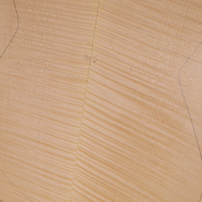 Ahorn Set (Boden/Zargen) für klassische Gitarre AAA (Nr. 2021)