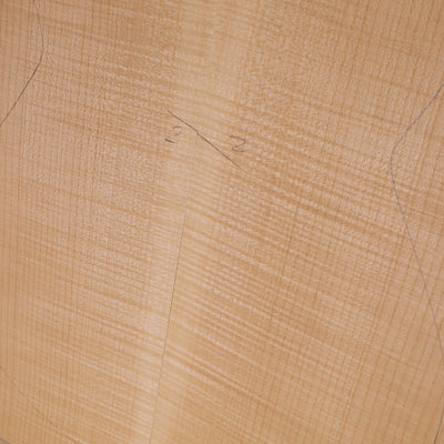 Ahorn Set (Boden/Zargen) für klassische Gitarre AA (Nr. 2030)