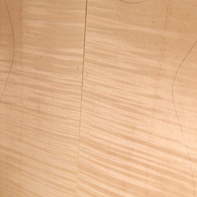 Ahorn Carved Top 2-teilig für E-Gitarre AAA (Nr. 2200)