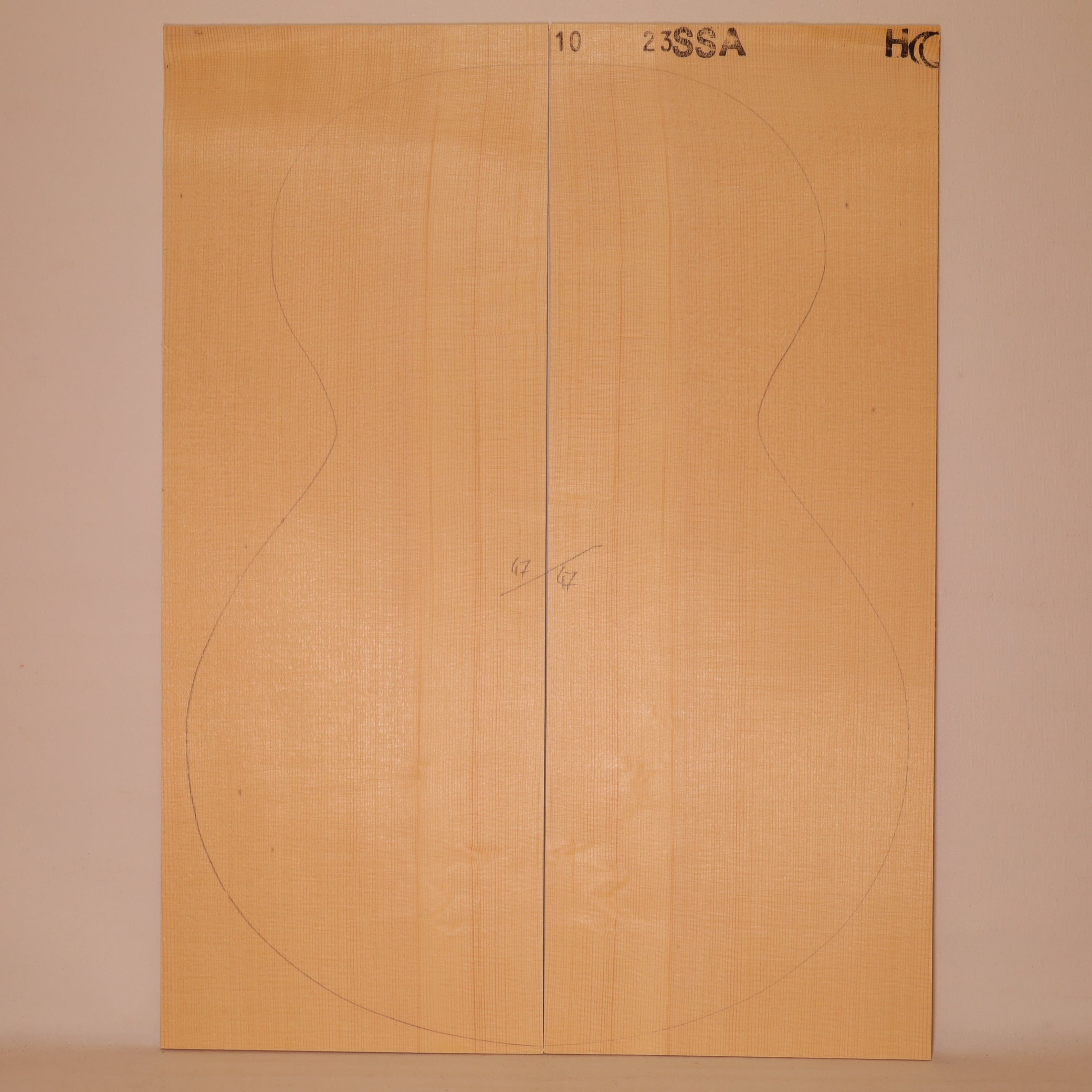 BUNDLE 5x Spruce Tops for Steel String Guitar A (no. 2239)