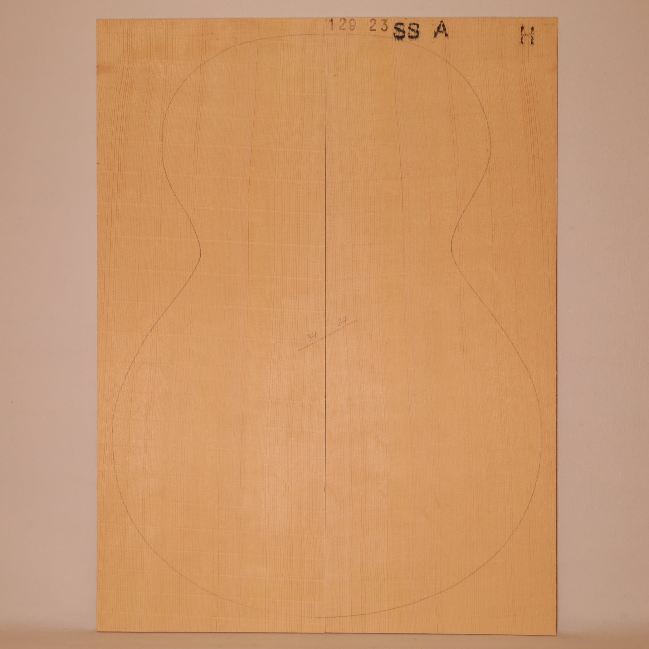 BUNDLE 5x Spruce Tops for Steel String Guitar A (no. 2239)