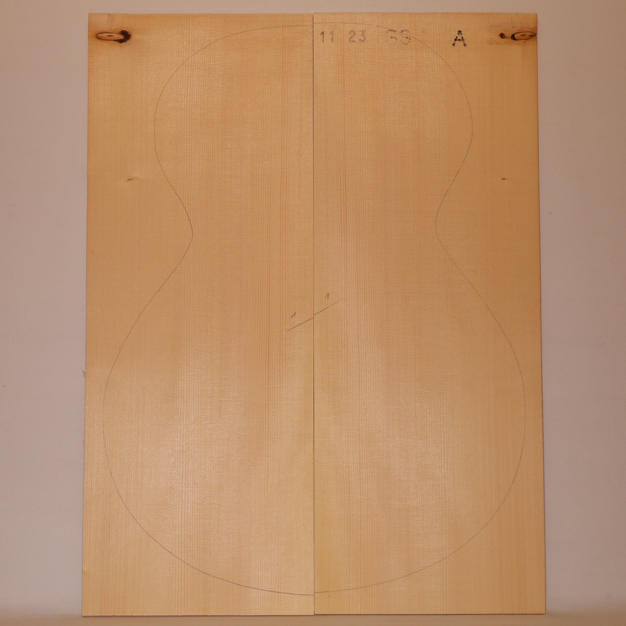 BUNDLE 5x Spruce Tops for Steel String Guitar A (no. 2241)
