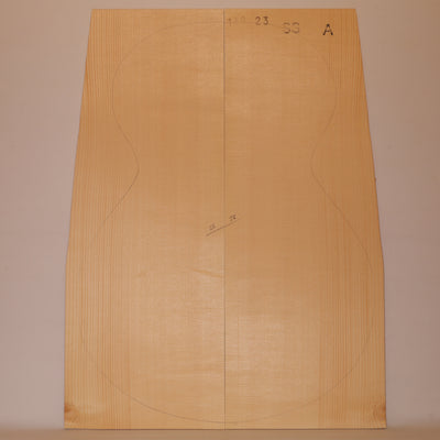 BUNDLE 5x Spruce Tops for Steel String Guitar A (no. 2241)