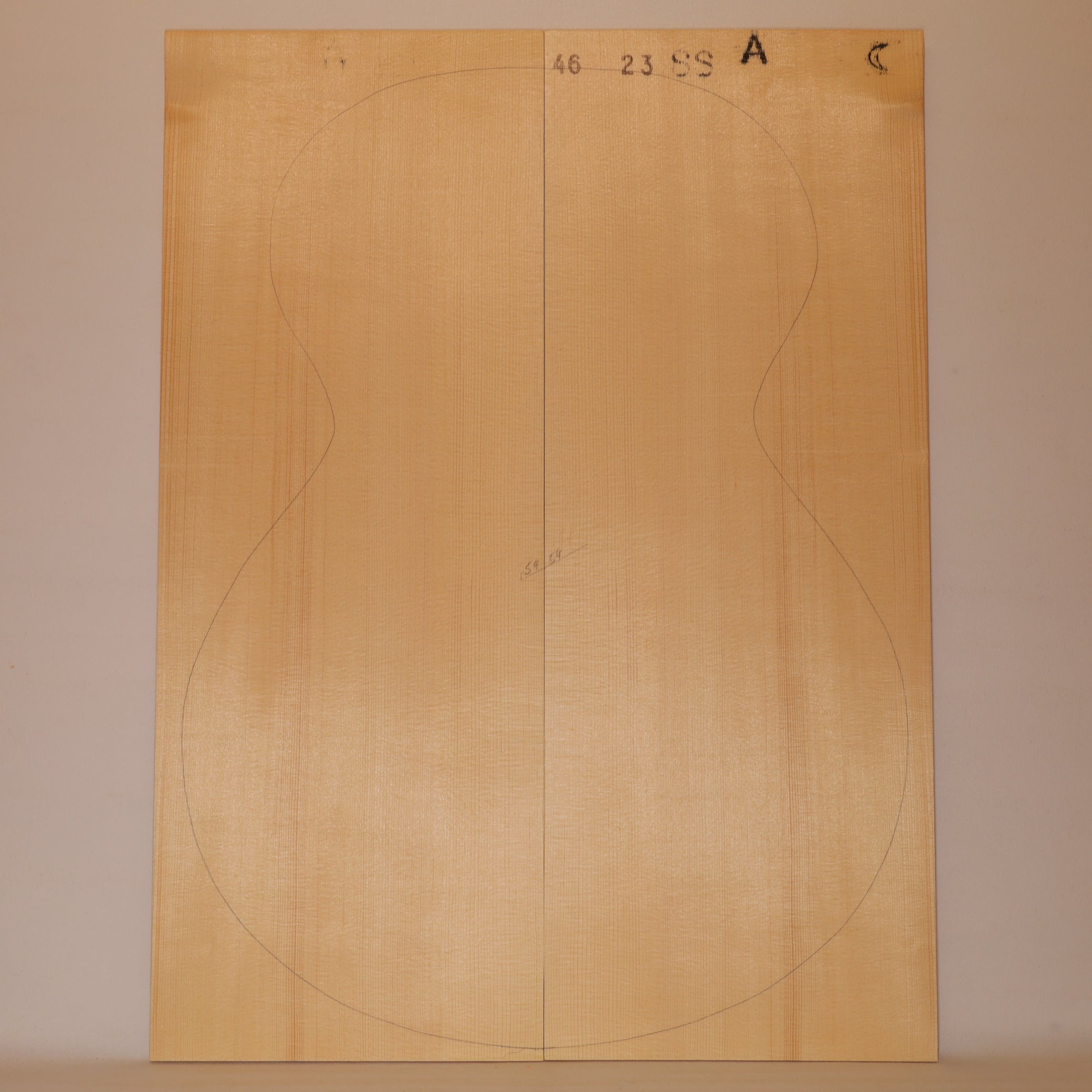 BUNDLE 5x Spruce Tops for Steel String Guitar A (no. 2243)
