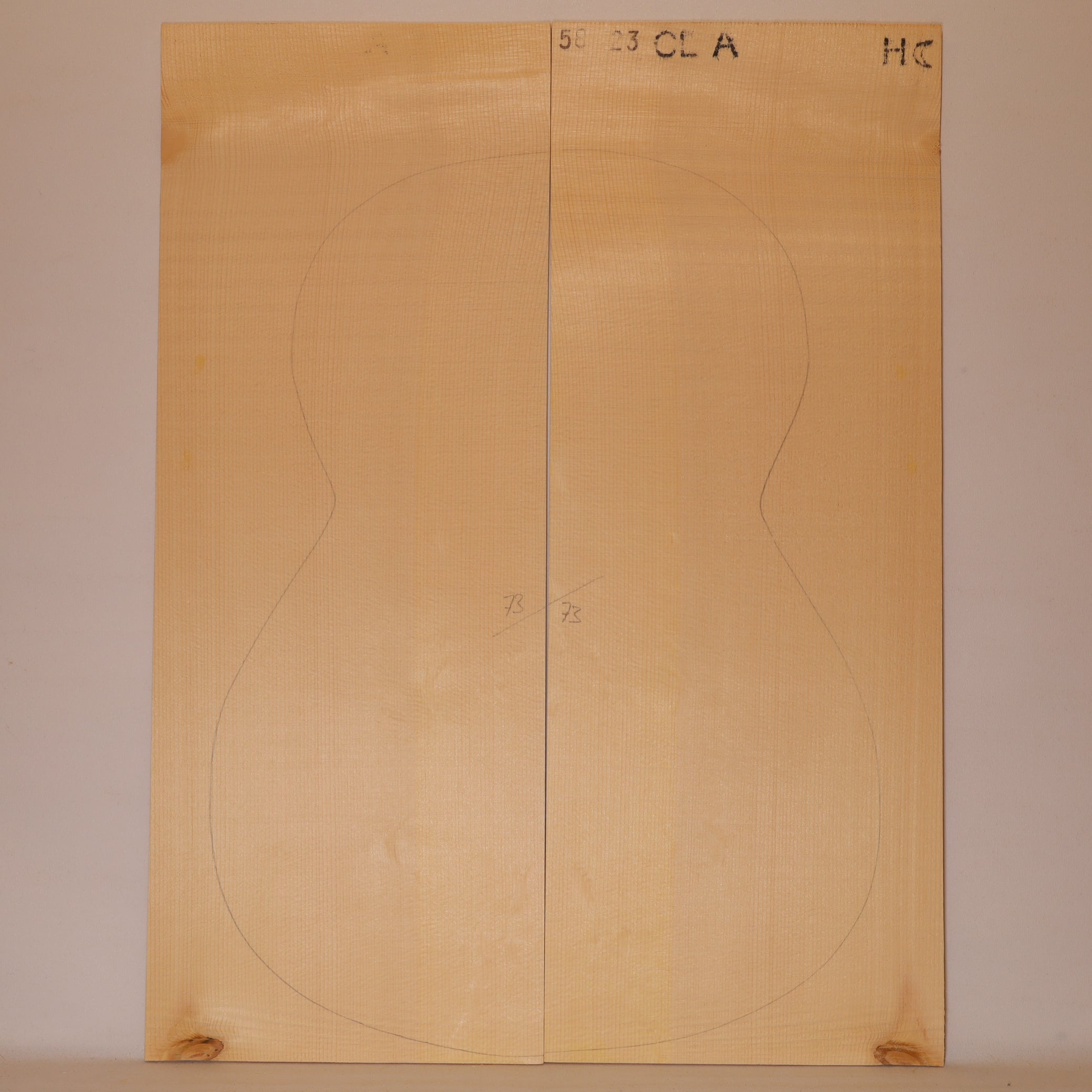 BUNDLE 5x Spruce Tops for Classical Guitar A (no. 2244)