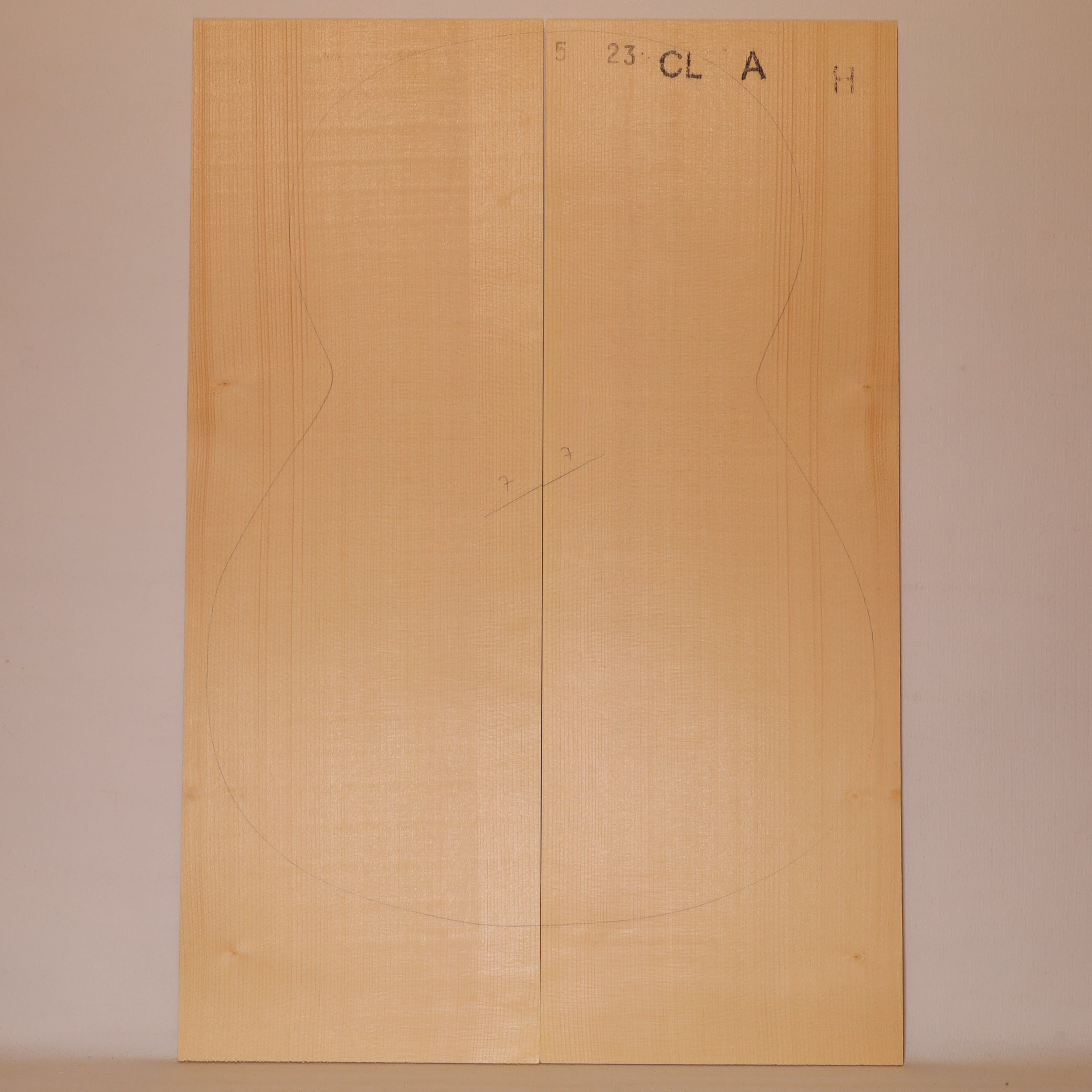 BUNDLE 5x Spruce Tops for Classical Guitar A (no. 2244)
