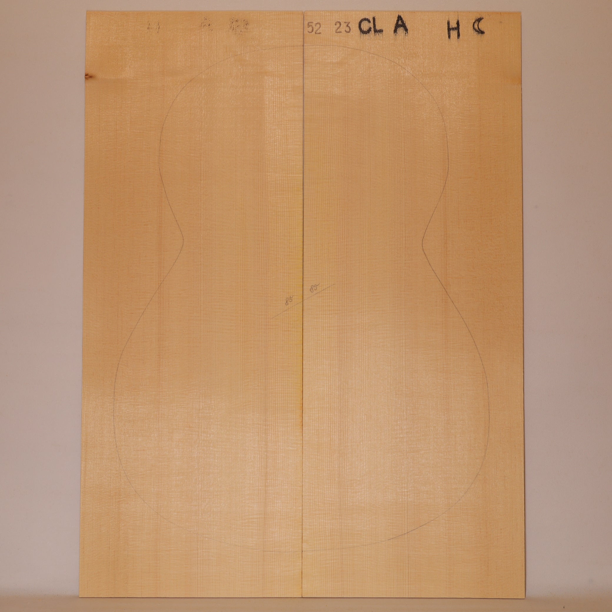 BUNDLE 5x Spruce Tops for Classical Guitar A (no. 2244)