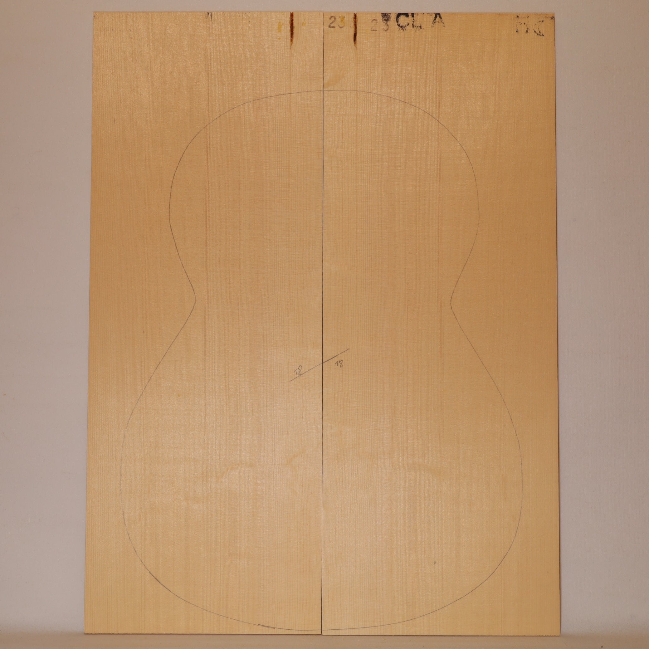 BUNDLE 5x Spruce Tops for Classical Guitar A (no. 2246)
