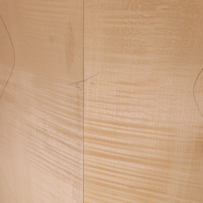 Maple Set (Back/Sides) for Archtop Guitar AA (no. 2276)