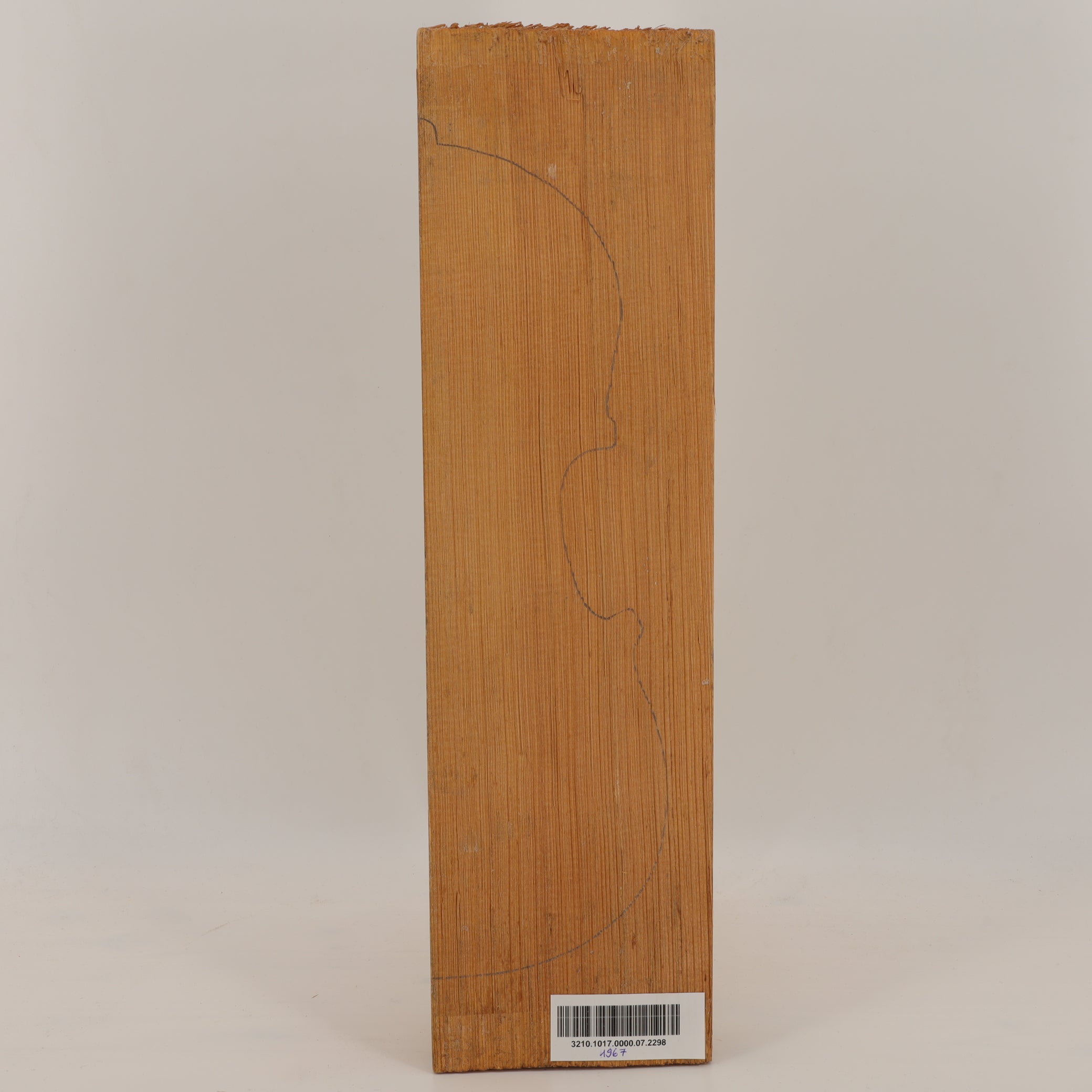 Gespaltene Fichtendecke für Violine von 1967 (Nr. 2298)