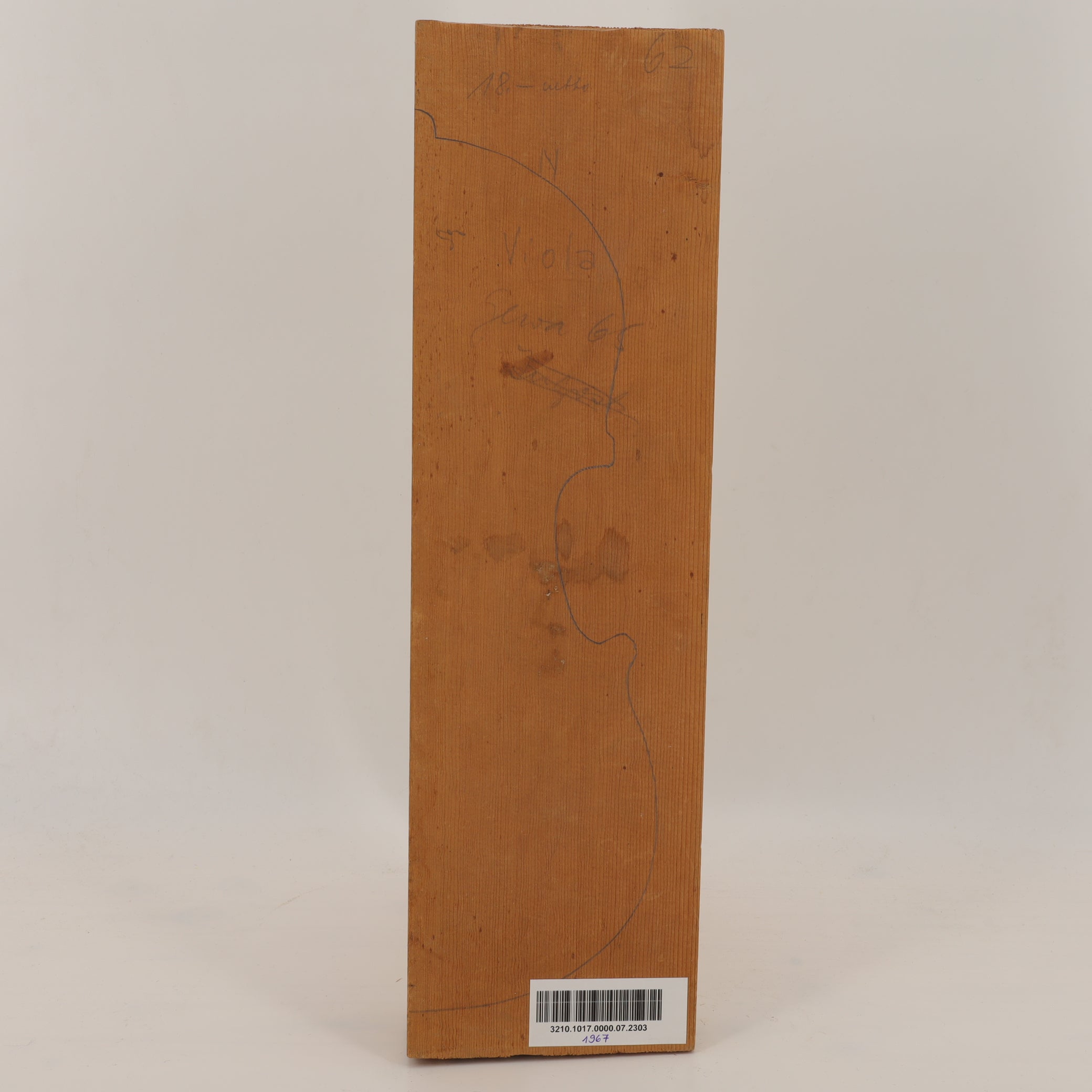 Fichtendecke für Violine von 1967 (Nr. 2303)