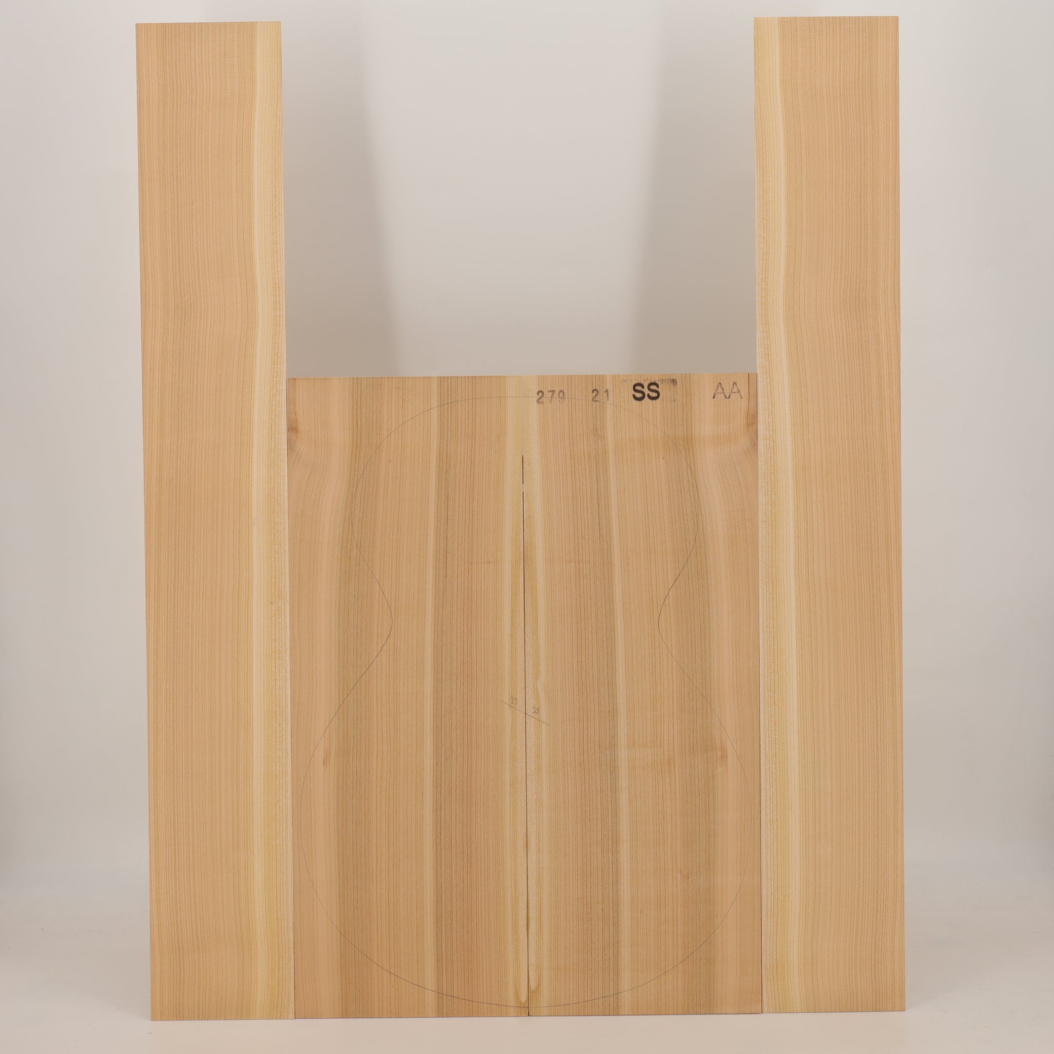 Cherry tree Set (Back/Sides) for Steel String Guitar AA (no. 2388)