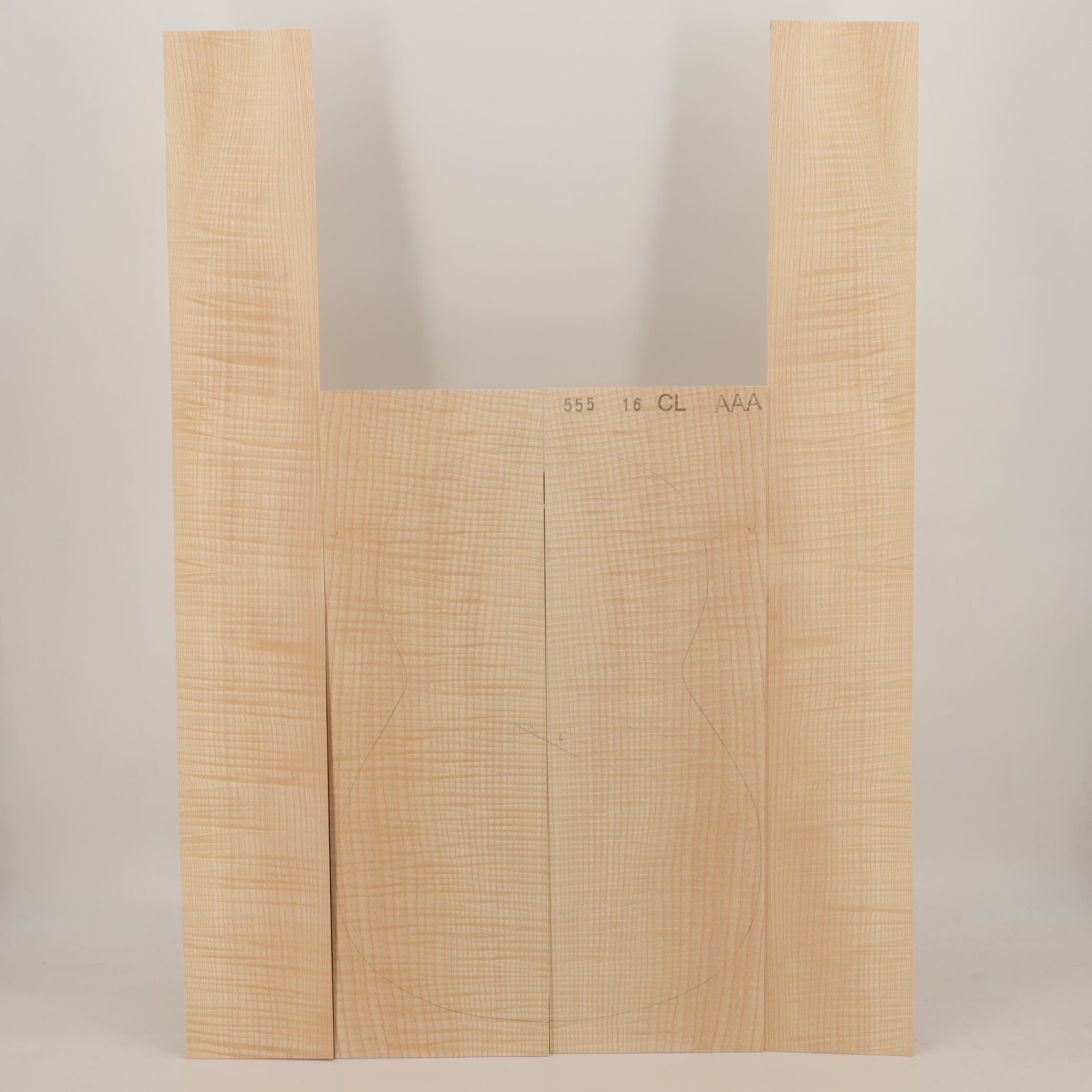 Ash Set (Back/Sides) for Classical Guitar AAA (no. 2396)