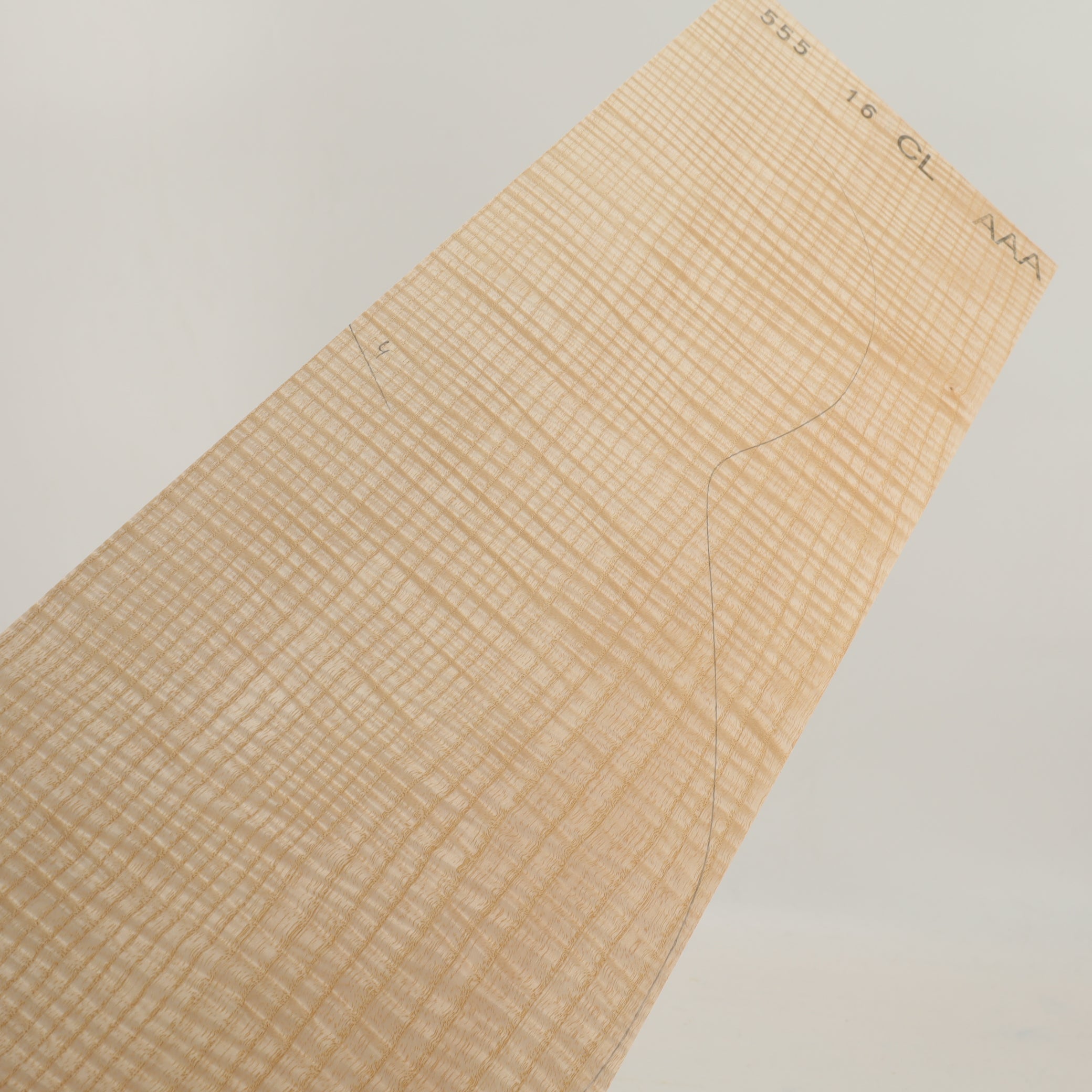 Ash Set (Back/Sides) for Classical Guitar AAA (no. 2396)